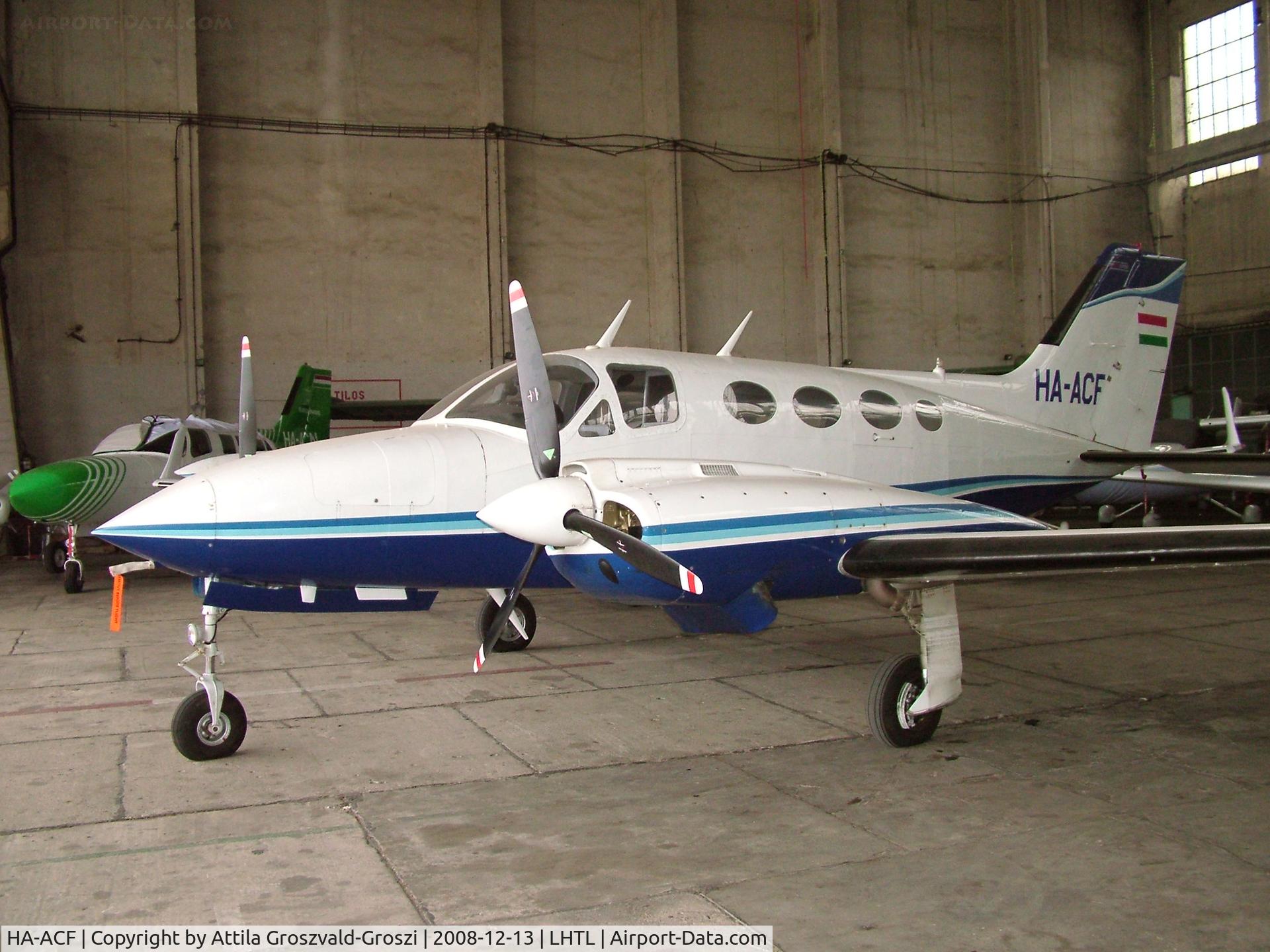HA-ACF, 1967 Cessna 421 Golden Eagle C/N 421-0048, LHTL - Tököl Airport, Hungary