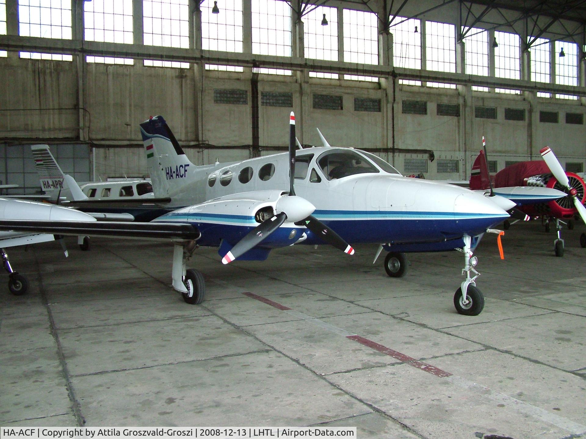 HA-ACF, 1967 Cessna 421 Golden Eagle C/N 421-0048, LHTL - Tököl Airport, Hungary