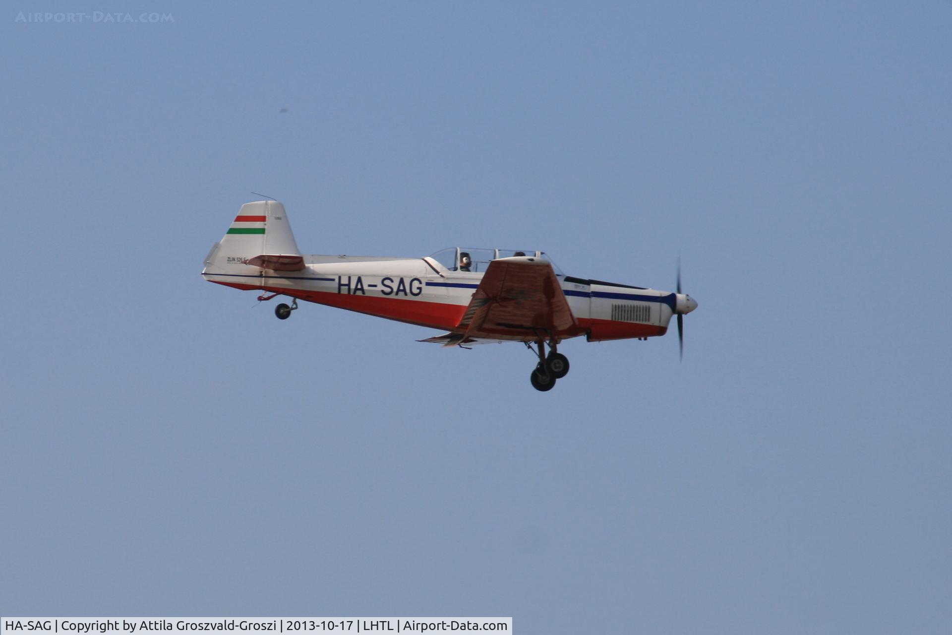HA-SAG, 2007 Zlin Z-526F Trener Master C/N 1253, LHTL - Tököl Airport, Hungary