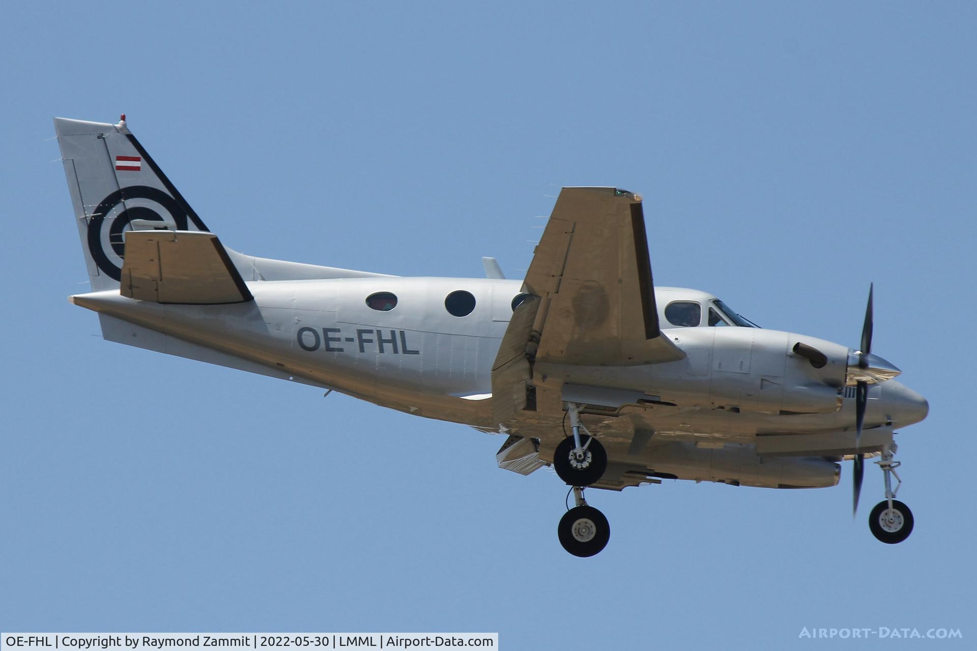 OE-FHL, 1985 Beech C90A King Air King Air C/N LJ-1115, Beech C90A KingAir OE-FHL Airlink