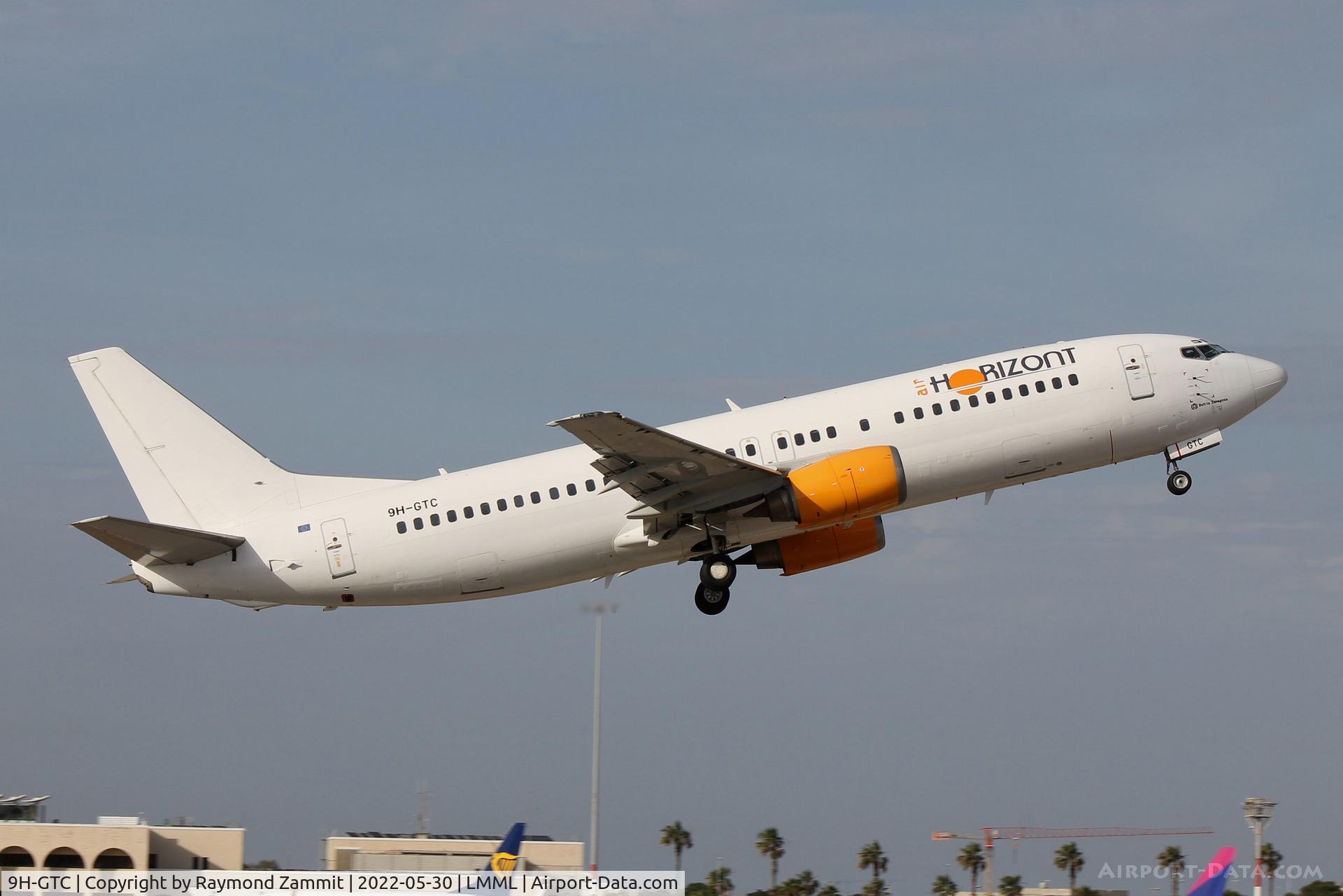 9H-GTC, 1992 Boeing 737-430 C/N 27001, B737-400 9H-GTC Air Horizont