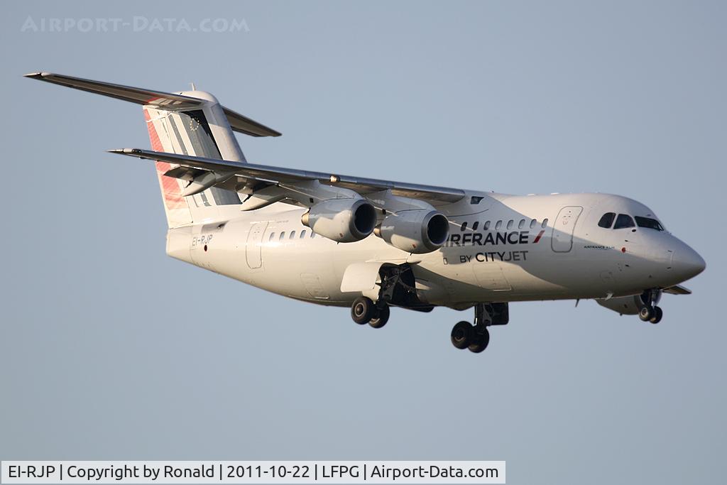 EI-RJP, 1999 British Aerospace Avro 146-RJ85A C/N E2363, at cdg