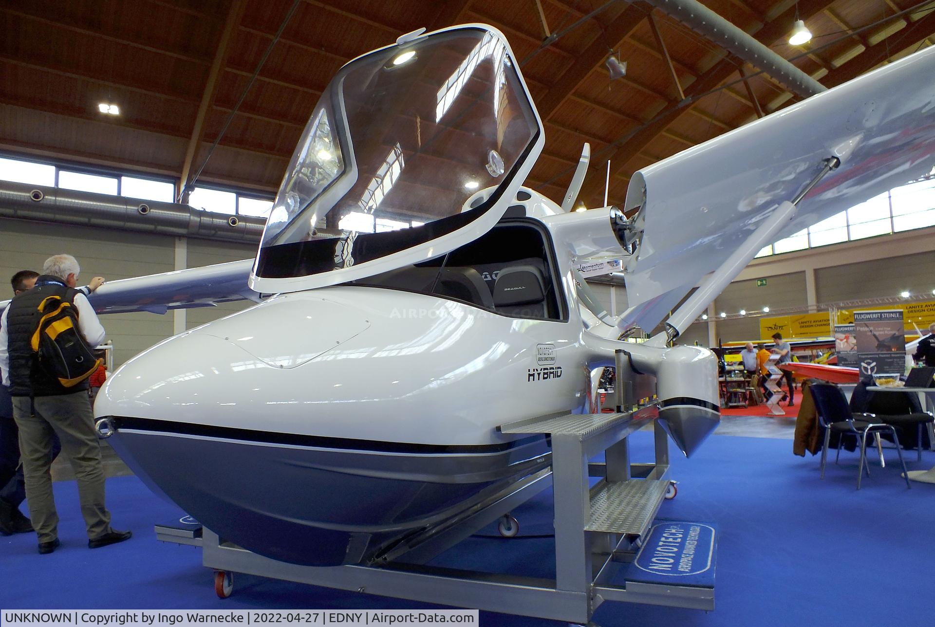 UNKNOWN, Novotech Seagull Hybrid C/N not found_unknown, Novotech Seagull Hybrid with Rotax 912 S + EMRAX electric motor at the AERO 2022, Friedrichshafen