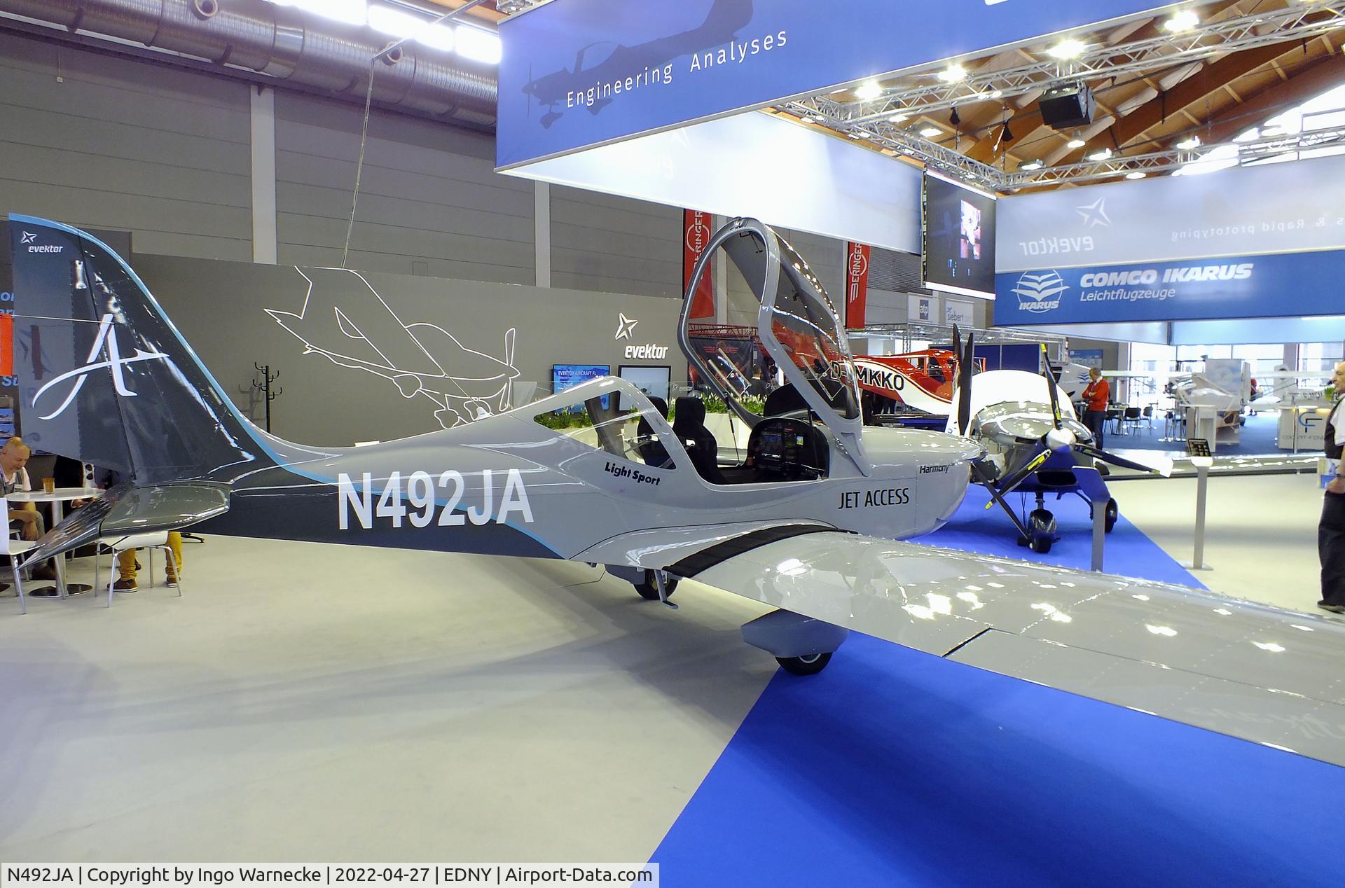 N492JA, Evektor-Aerotechnik Harmony LSA C/N Not found N492JA, Evektor Harmony LSA at the AERO 2022, Friedrichshafen