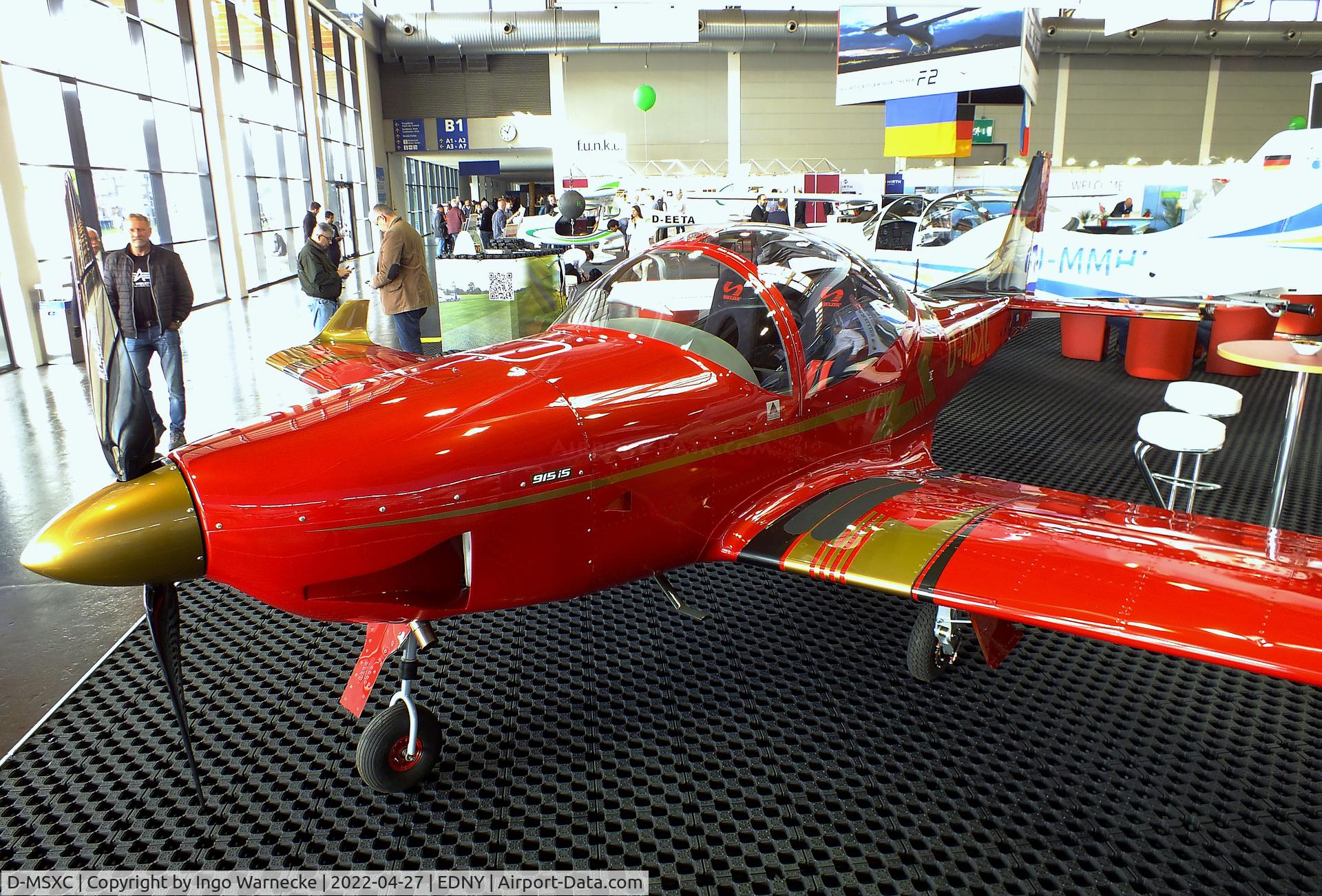 D-MSXC, 2022 Breezer Breezer UL C/N not found_D-MSXC, Breezer Aircraft Breezer UL at the AERO 2022, Friedrichshafen