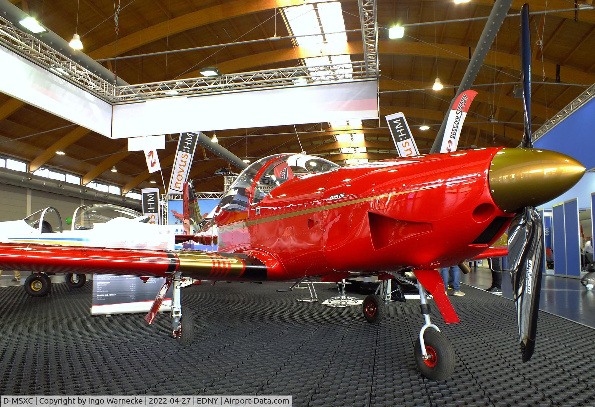 D-MSXC, 2022 Breezer Breezer UL C/N not found_D-MSXC, Breezer Aircraft Breezer UL at the AERO 2022, Friedrichshafen