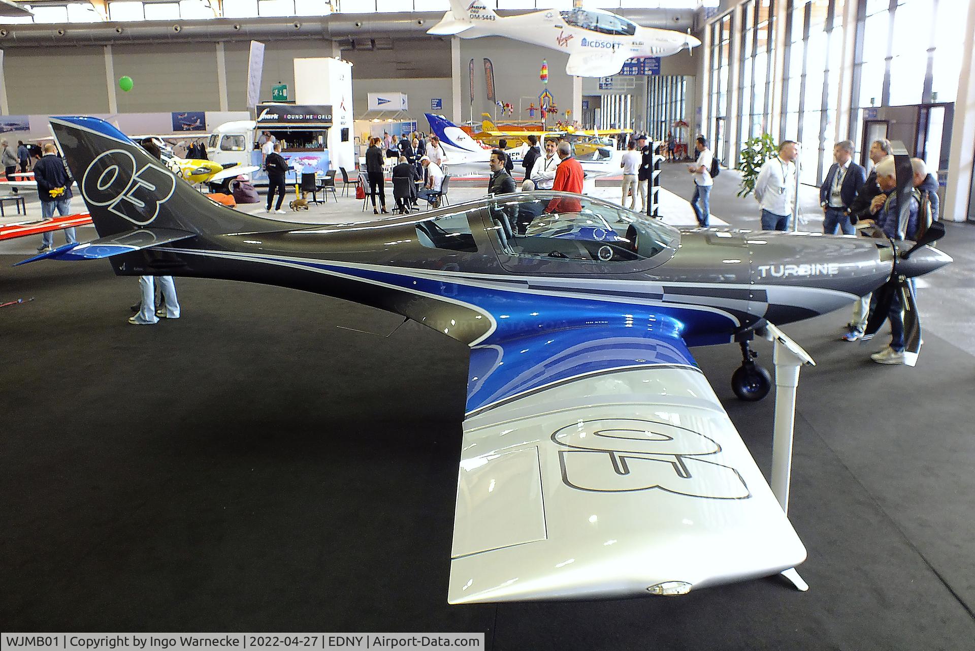 WJMB01, 2022 JMB Aircraft VL-3 Turbine C/N 001, Aveco / JMB VL-3 Turbine prototype at the AERO 2022, Friedrichshafen
