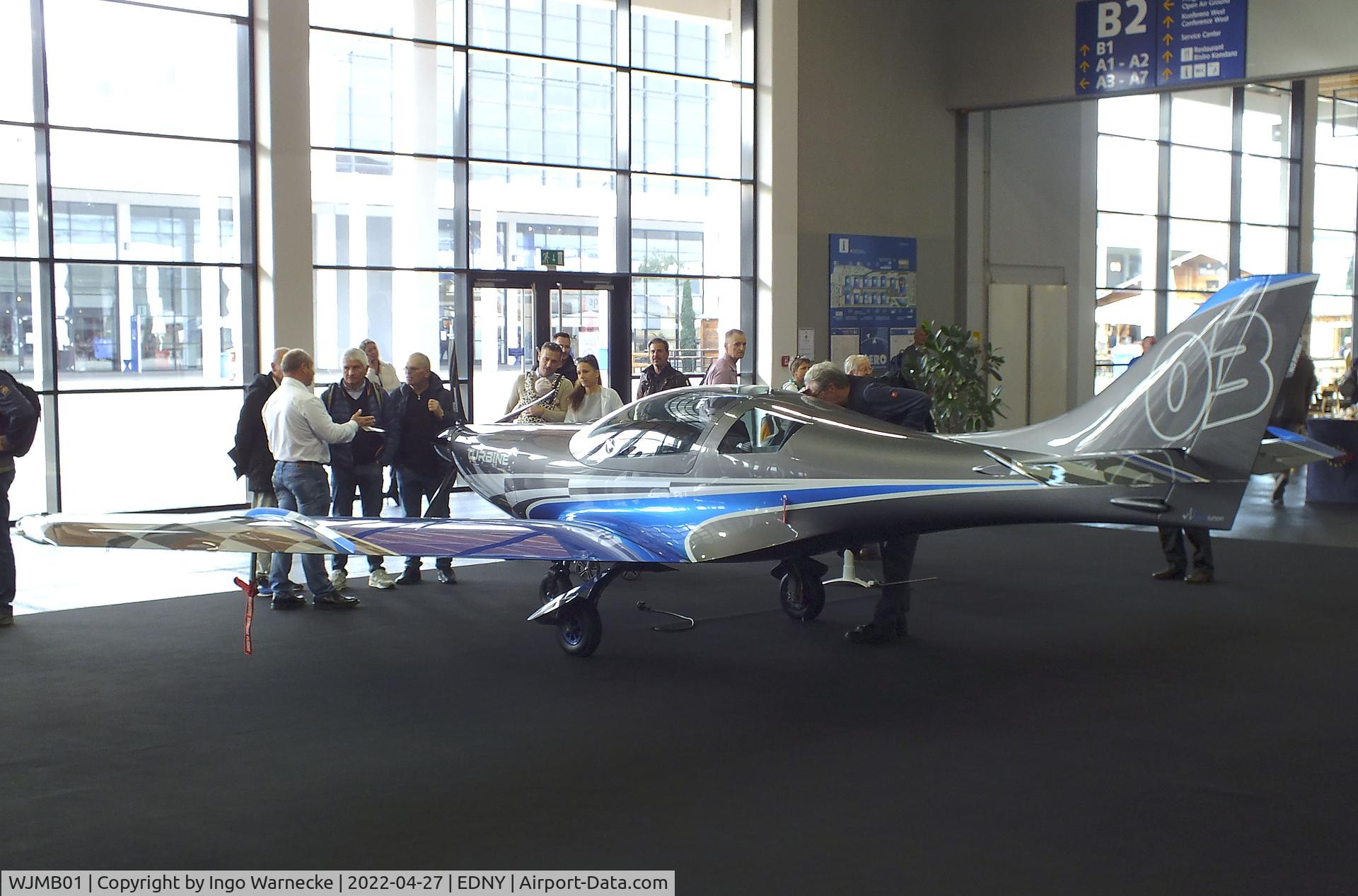 WJMB01, 2022 JMB Aircraft VL-3 Turbine C/N 001, Aveco / JMB VL-3 Turbine prototype at the AERO 2022, Friedrichshafen