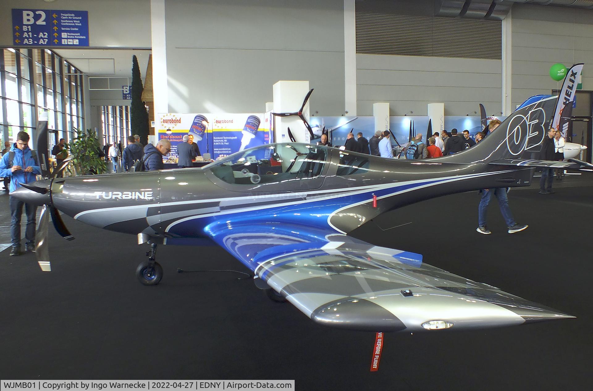 WJMB01, 2022 JMB Aircraft VL-3 Turbine C/N 001, Aveco / JMB VL-3 Turbine prototype at the AERO 2022, Friedrichshafen
