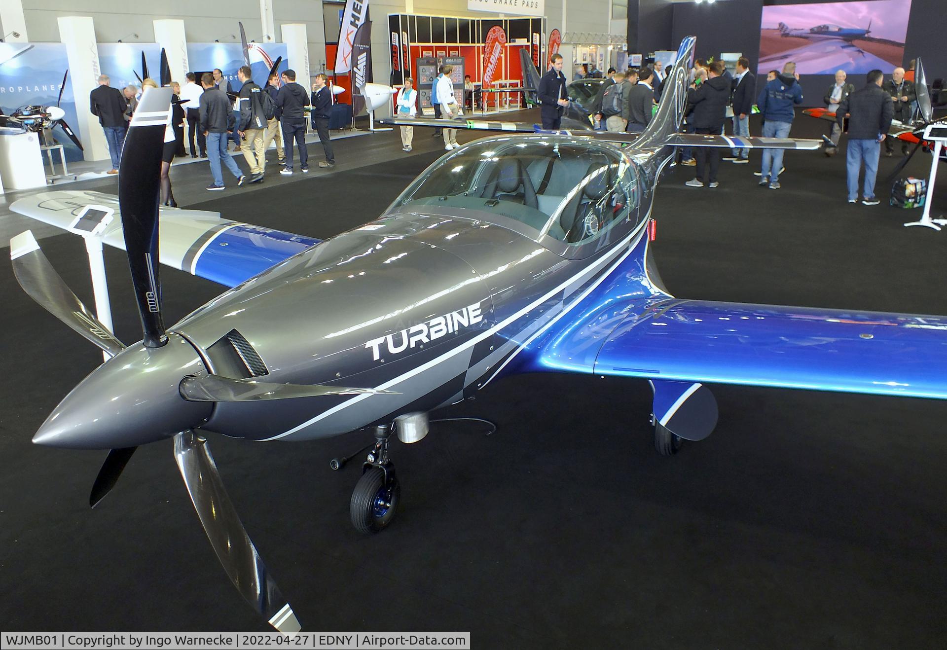 WJMB01, 2022 JMB Aircraft VL-3 Turbine C/N 001, Aveco / JMB VL-3 Turbine prototype at the AERO 2022, Friedrichshafen