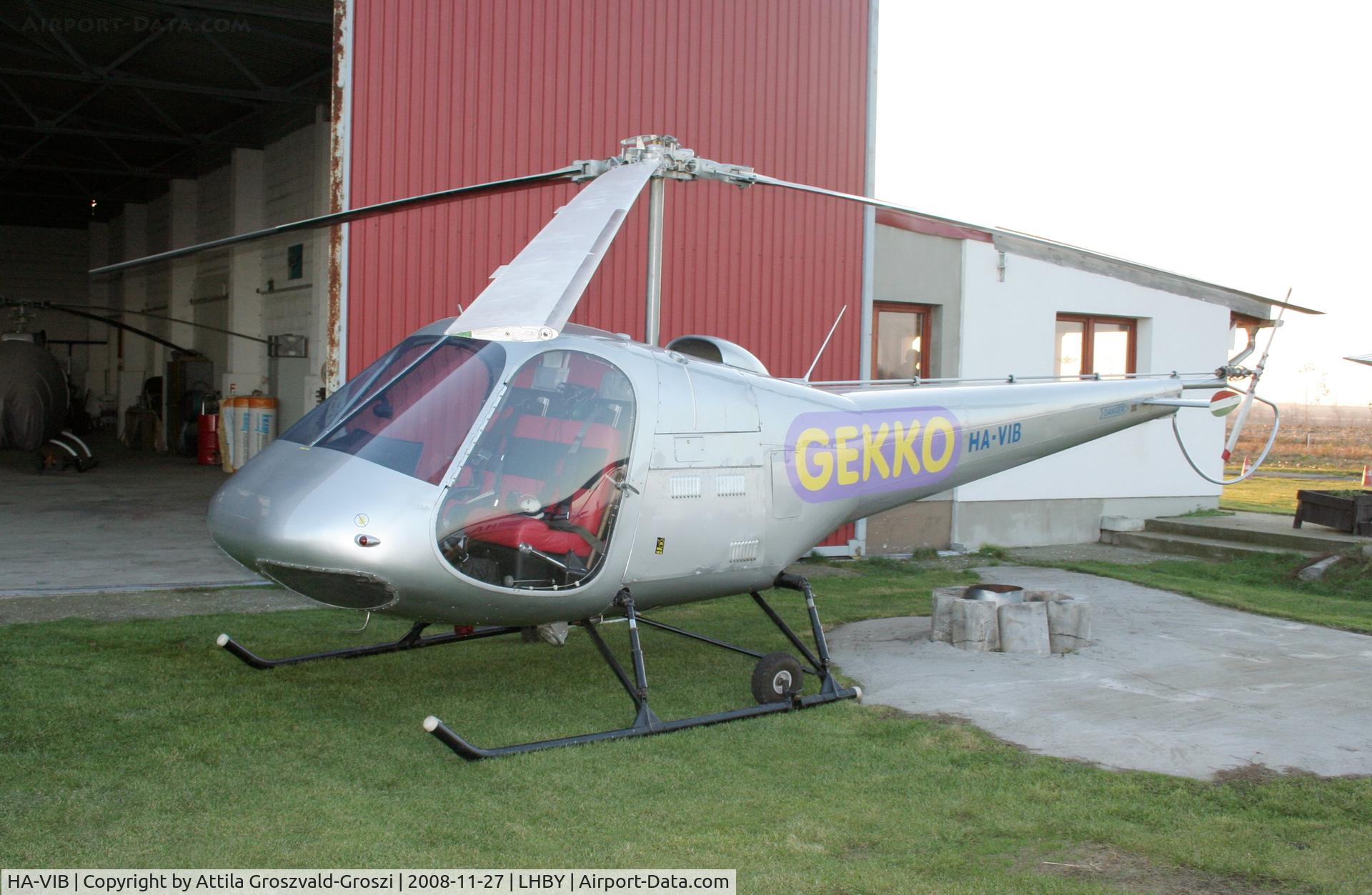 HA-VIB, 1973 Enstrom F-28A C/N 124, LHBY - Böny Airport, Hungary
