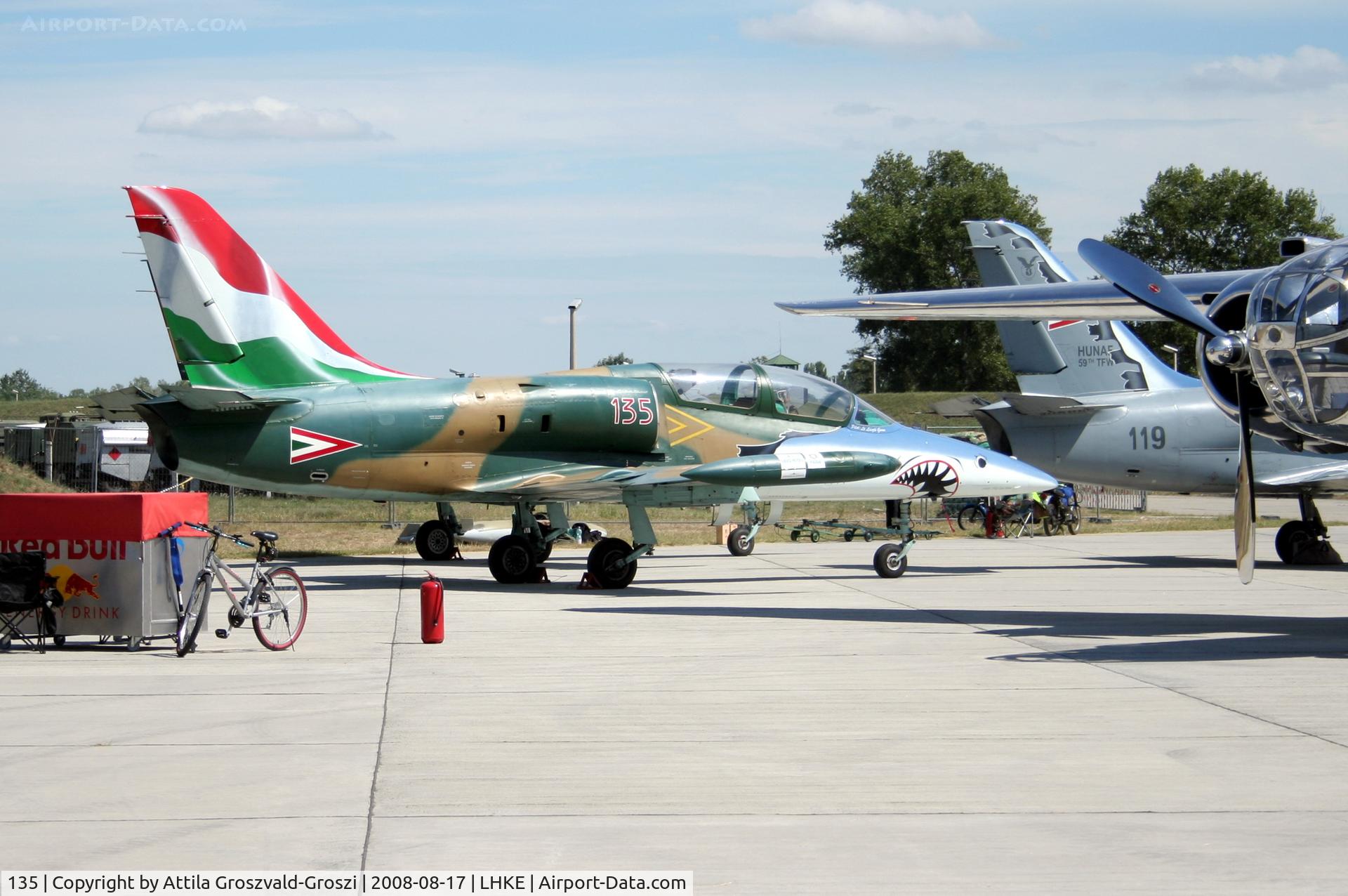 135, Aero L-39ZO Albatros C/N 831135, Kecskemét, Hungarian Air-Forces Base / LHKE / Hungary - Airshow '2008