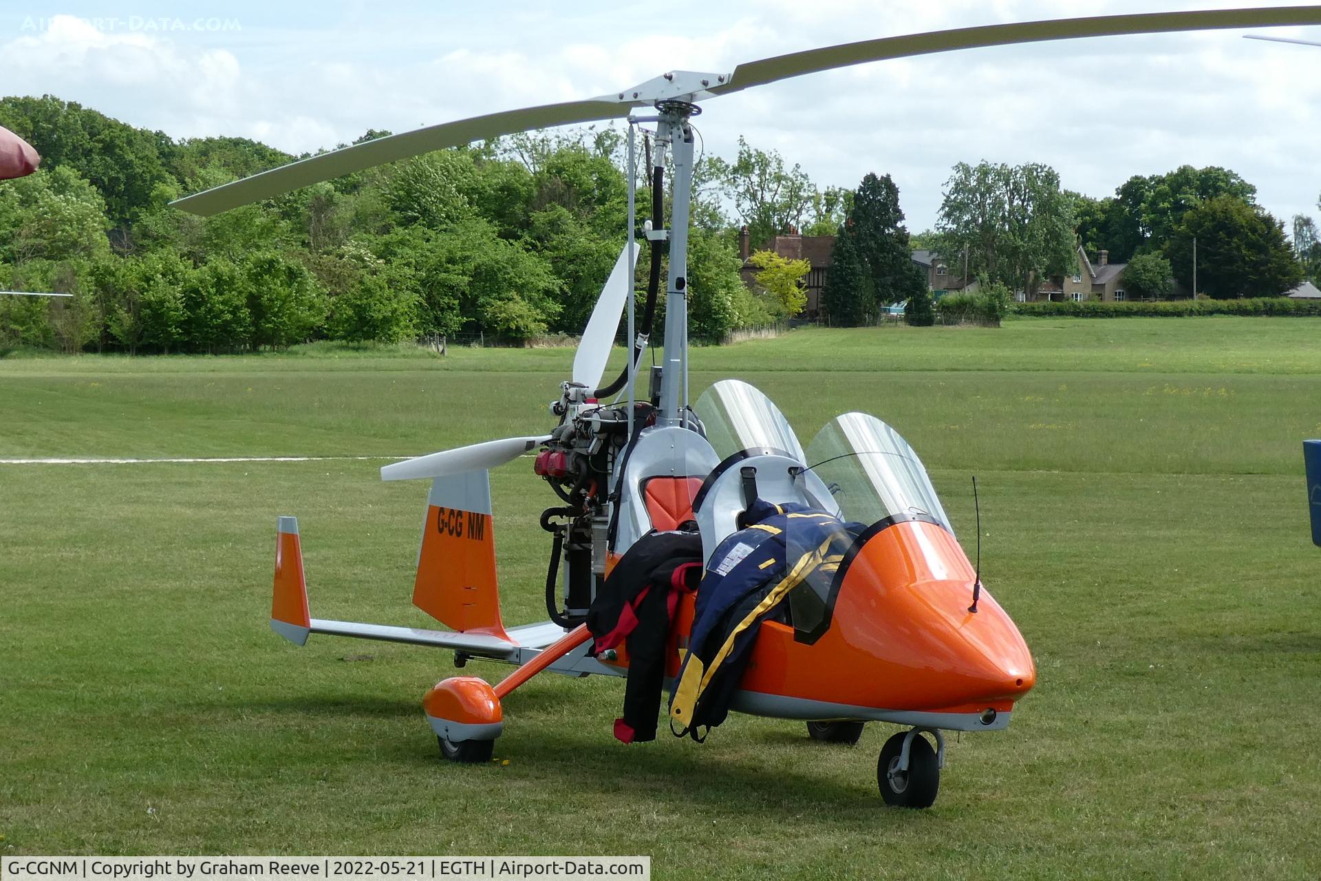 G-CGNM, 2010 Magni Gyro M-16C Tandem Trainer C/N 16-10-5824, Parked at Old Warden.
