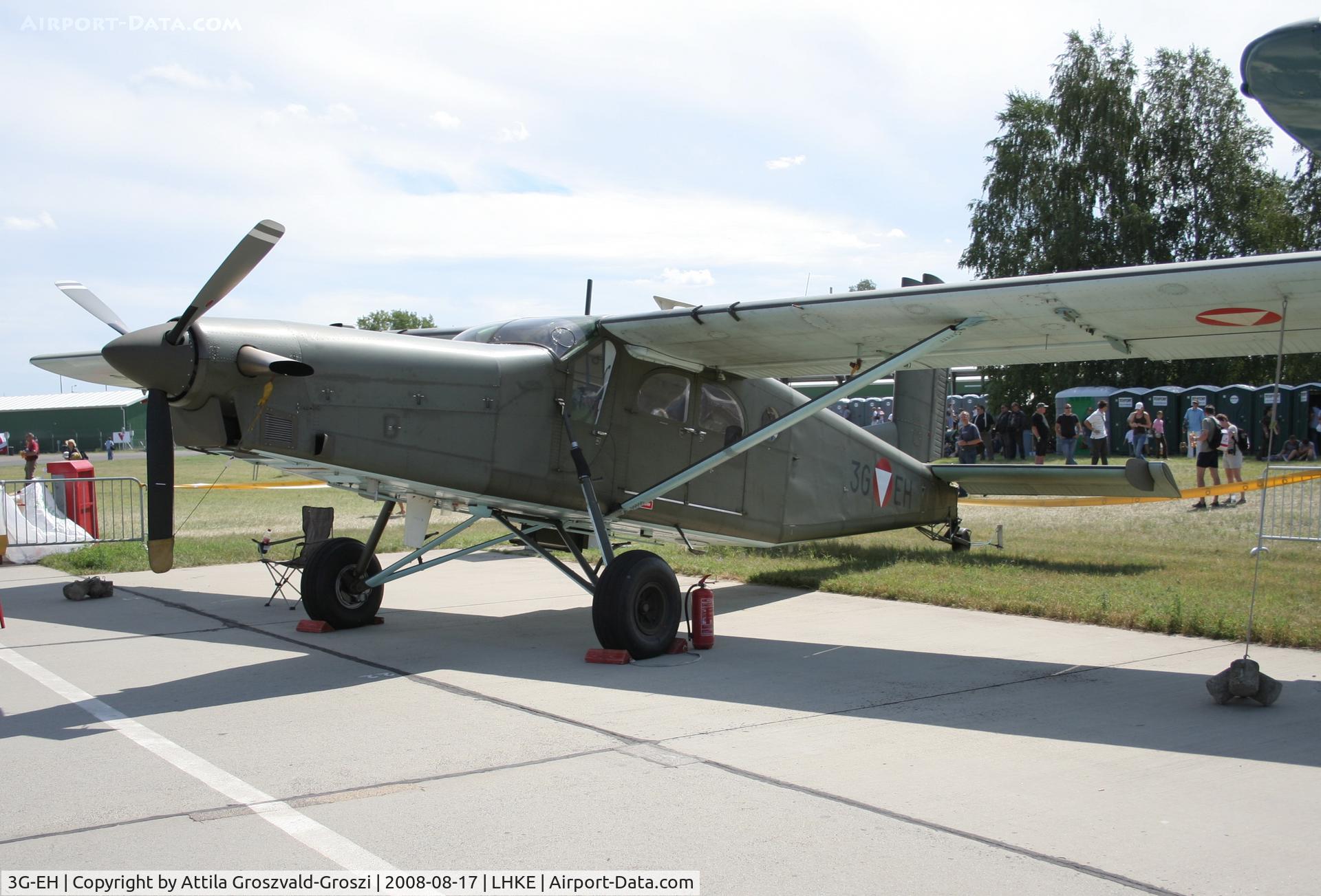 3G-EH, 2000 Pilatus PC-6/B2-H2 Turbo Porter C/N 771, LHKE - Kecskemét, Hungarian Air-Forces Base, Hungary - Airshow '2008
