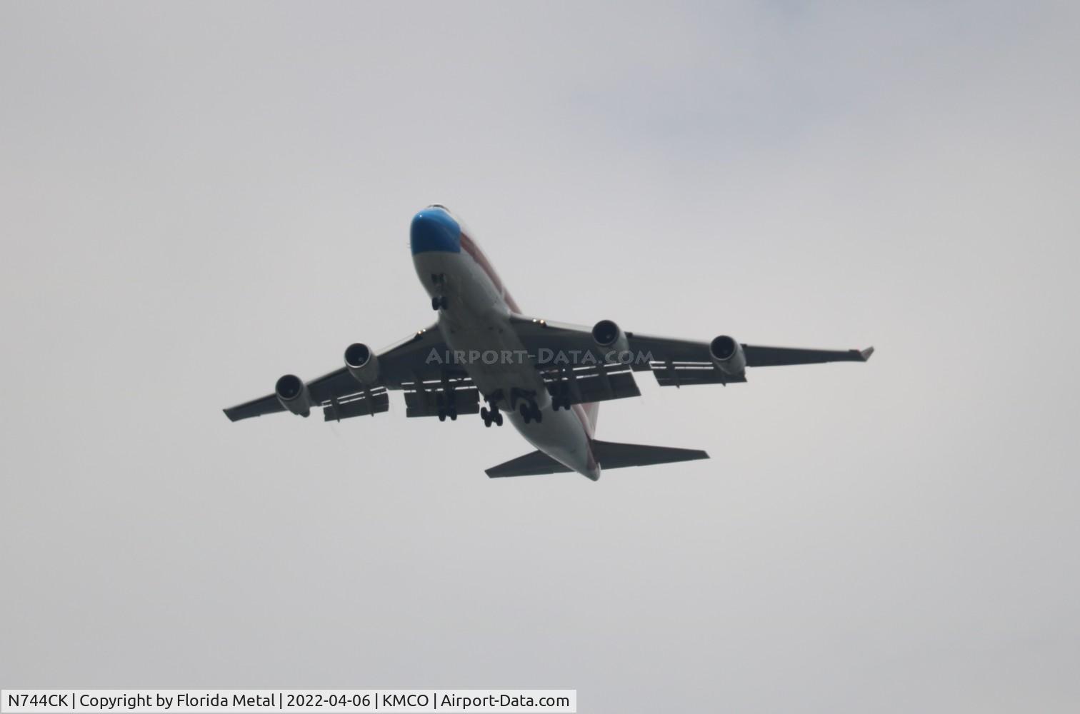 N744CK, 1993 Boeing 747-446 C/N 26353, MCO 2022