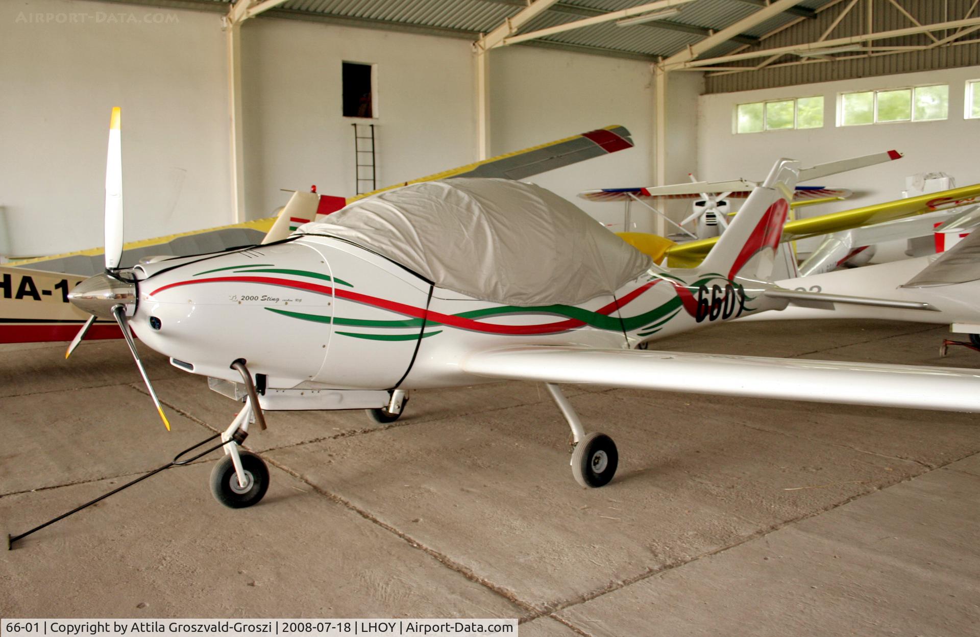 66-01, TL Ultralight TL-2000 Sting RG, LHOY - Öcsény Airport, Hungary