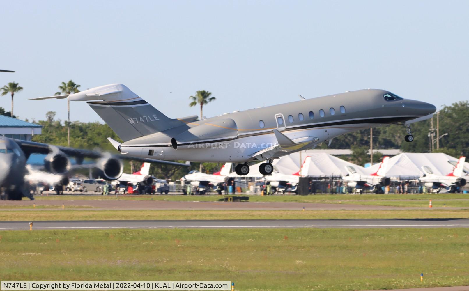 N747LE, 2017 Cessna 700 Citation Longitude C/N 700-0007, Sun N Fun 2022