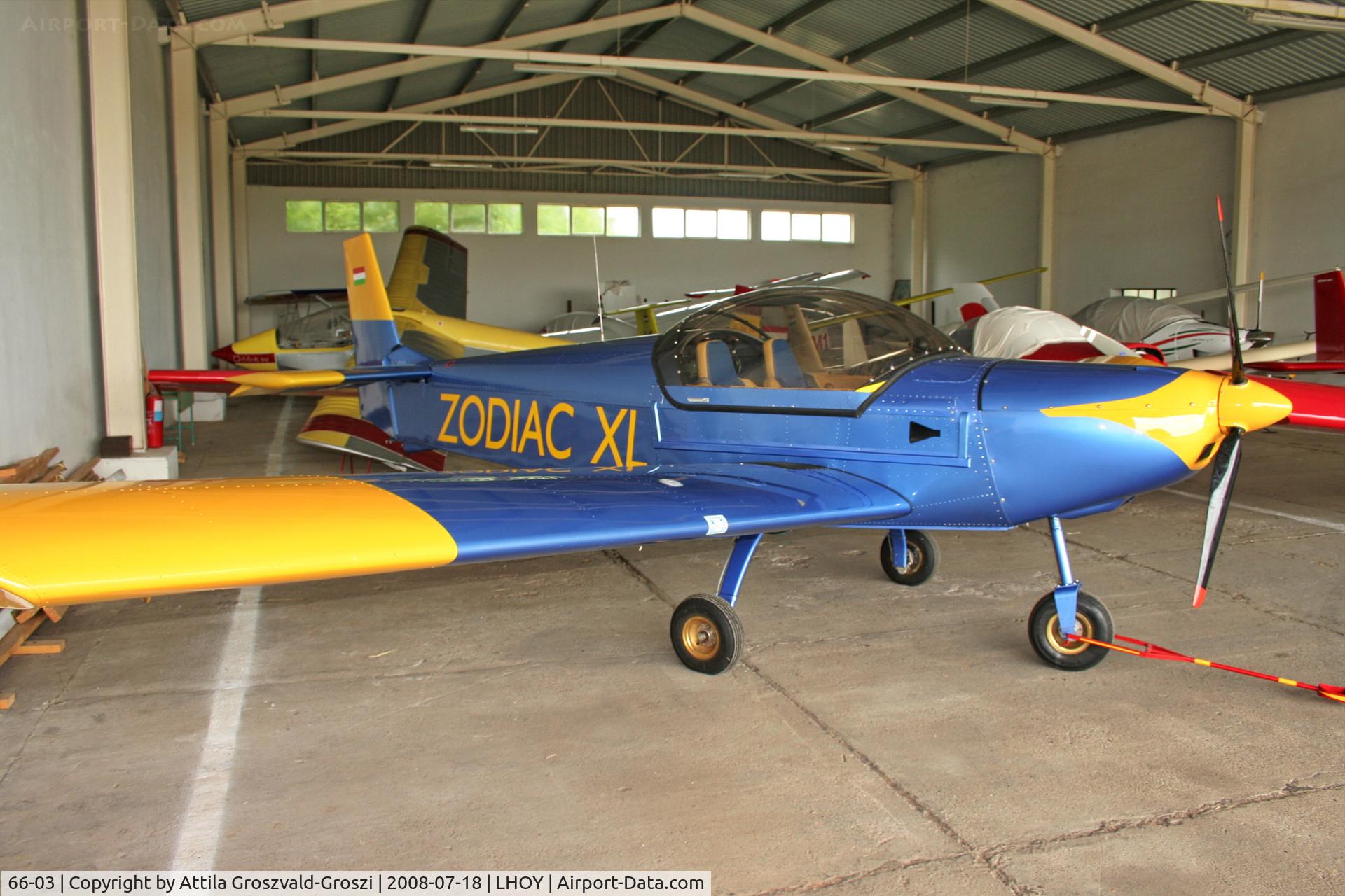 66-03, Zenair Zodiac CH-601 XL C/N VH02, LHOY - Öcsény Airport, Hungary