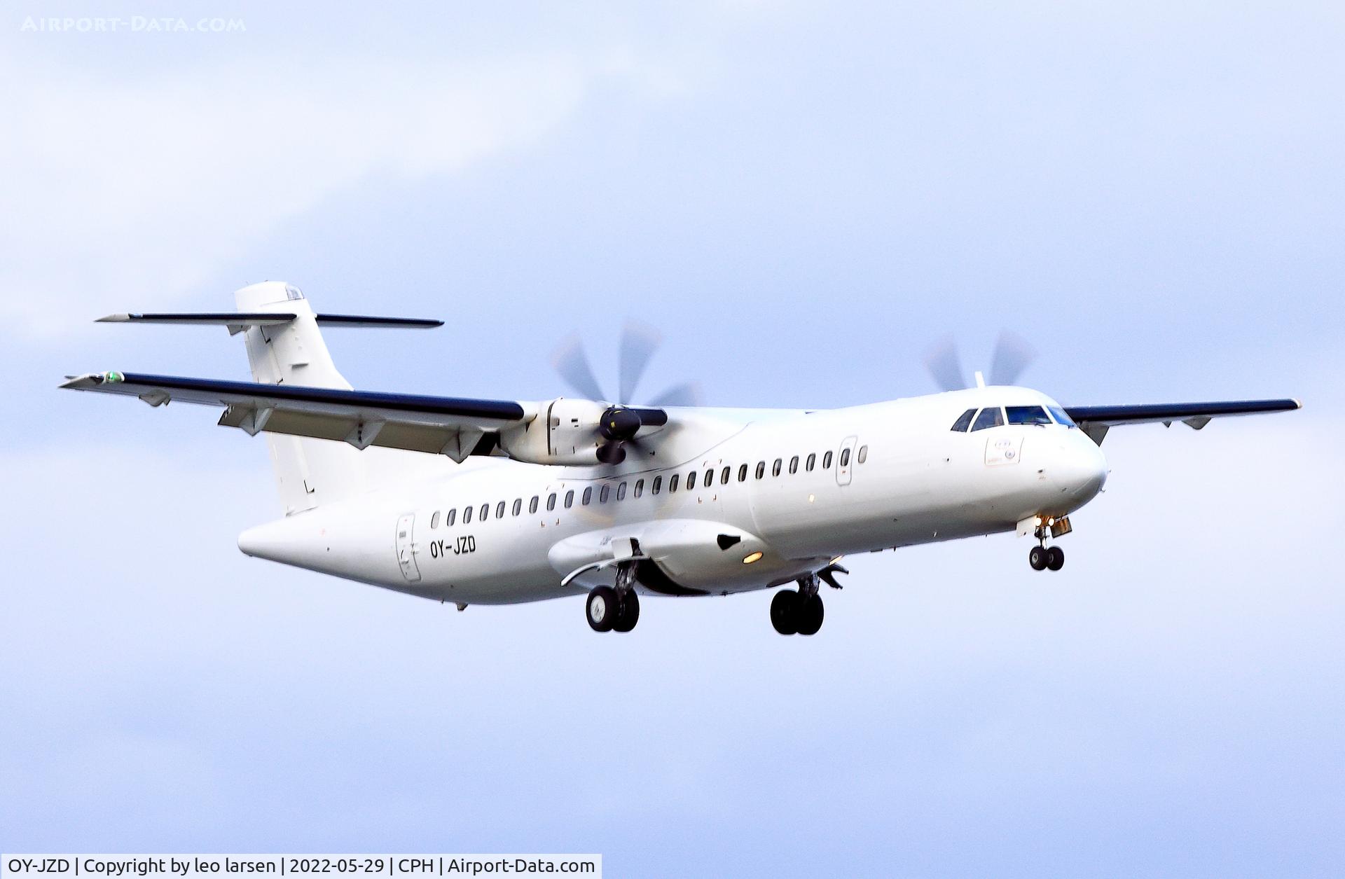 OY-JZD, 2013 ATR 72-600 (72-212A) C/N 1131, Copenhagen 29.5.2022