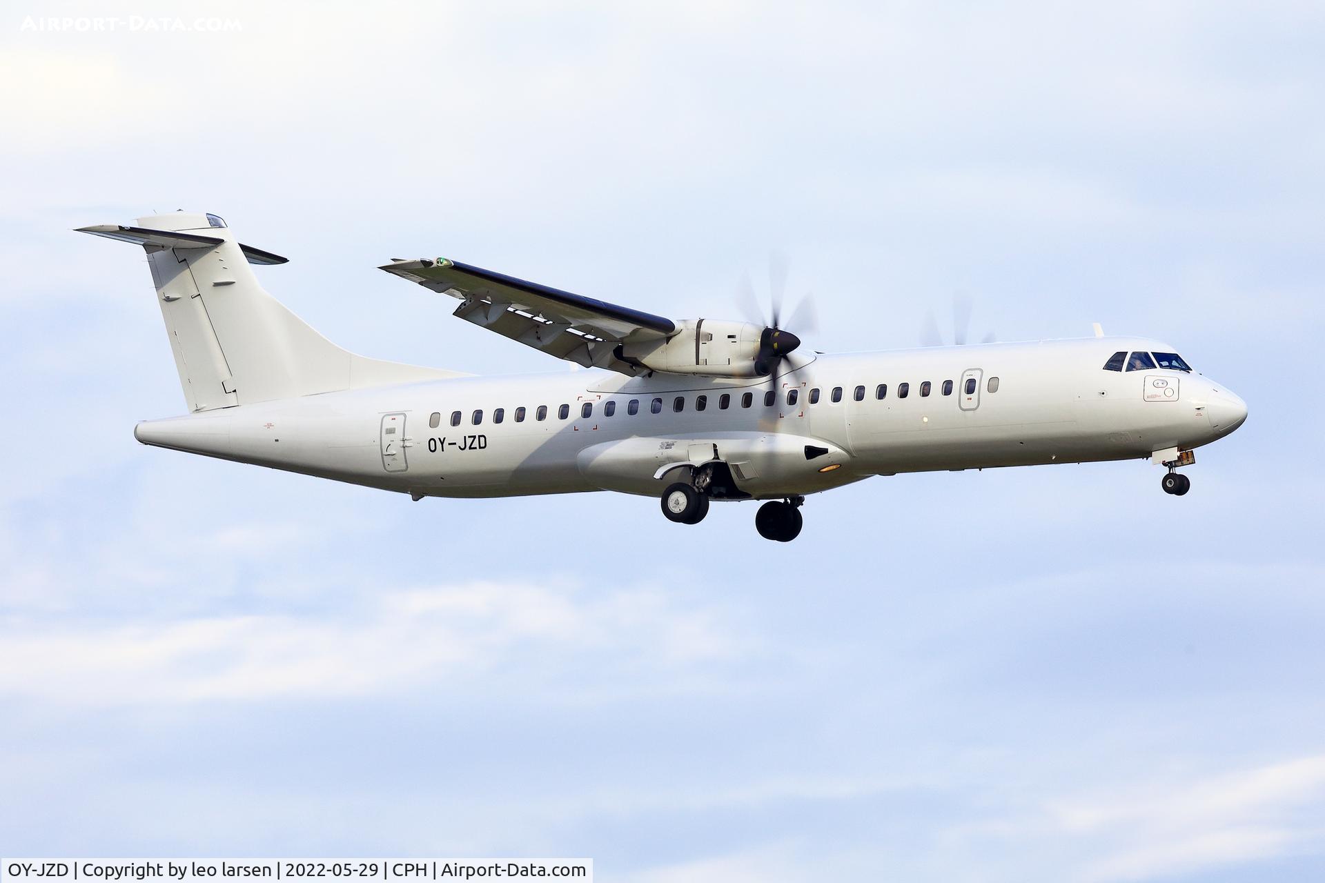 OY-JZD, 2013 ATR 72-600 (72-212A) C/N 1131, Copenhagen 29.5.2022