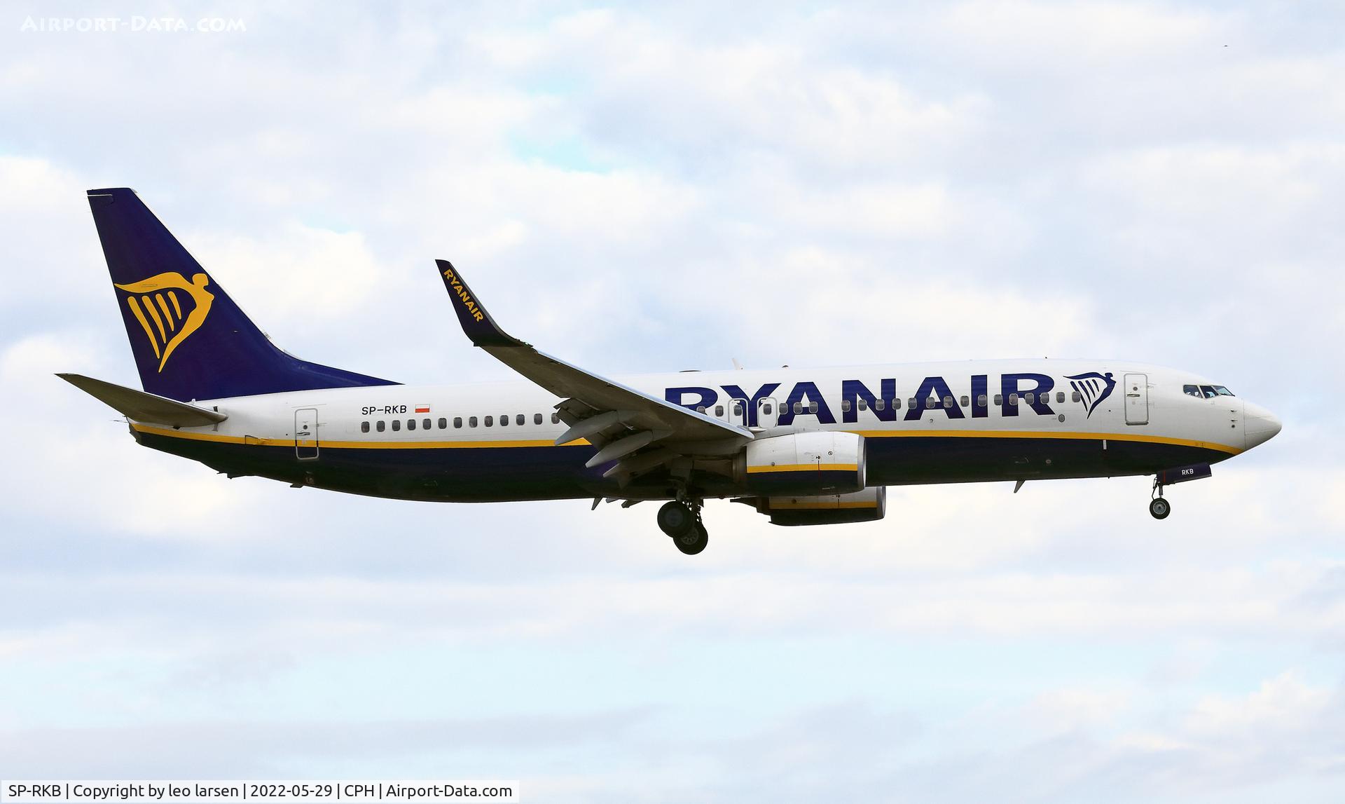 SP-RKB, 2016 Boeing 737-8AS C/N 44729, Copenhagen 29.5.2022