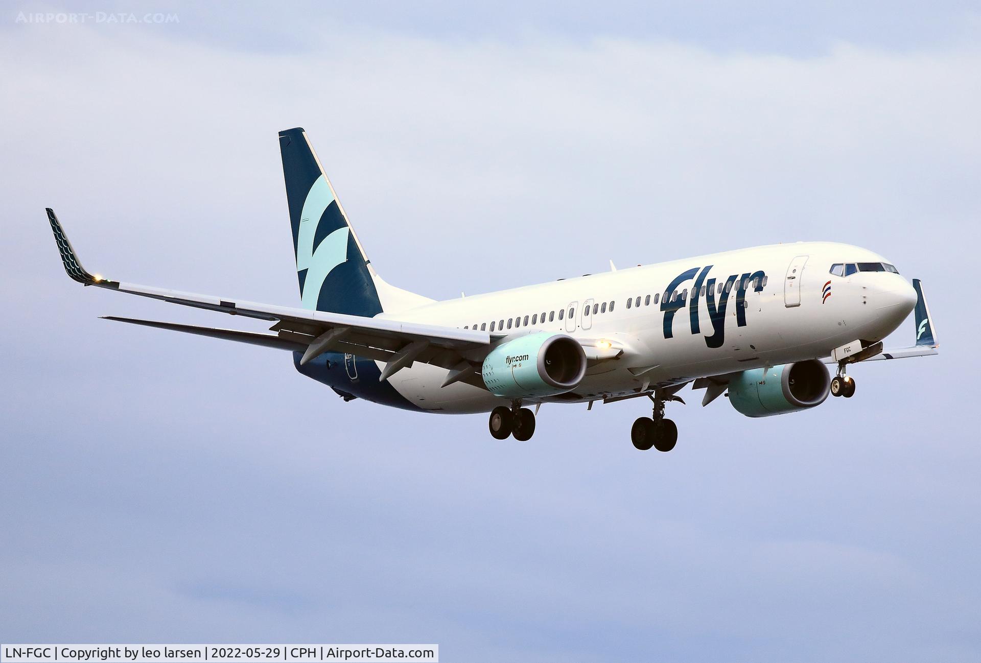 LN-FGC, 2013 Boeing 737-8KN C/N 40261, Copenhagen 29.5.2022