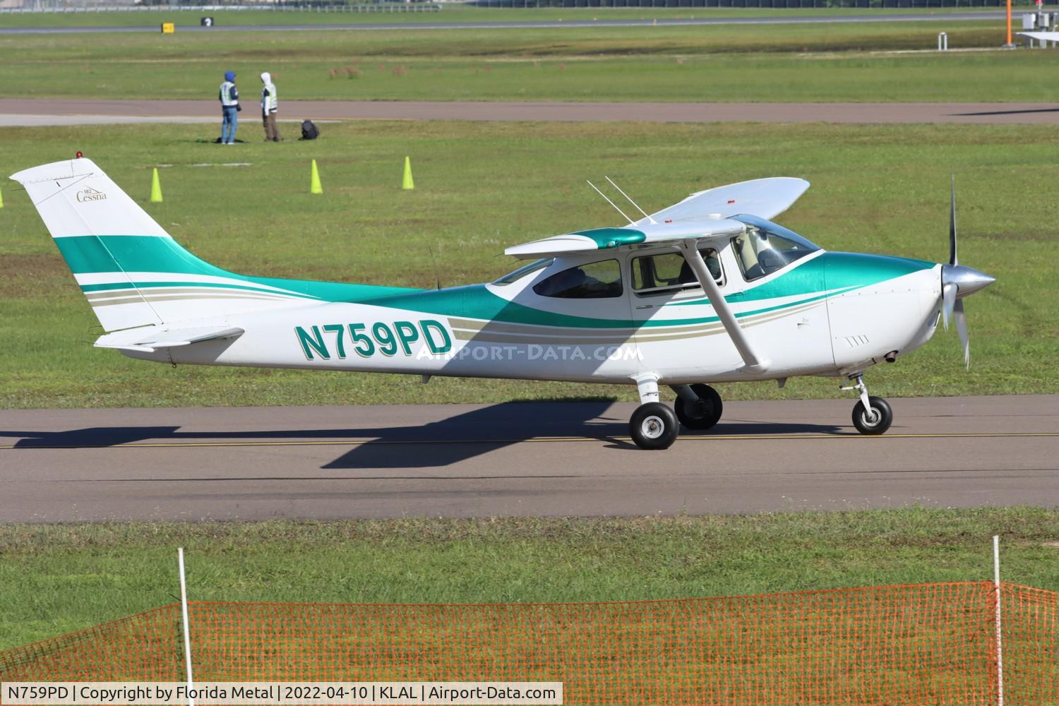 N759PD, 1977 Cessna 182Q Skylane C/N 18266143, Sun N Fun 2022 LAL