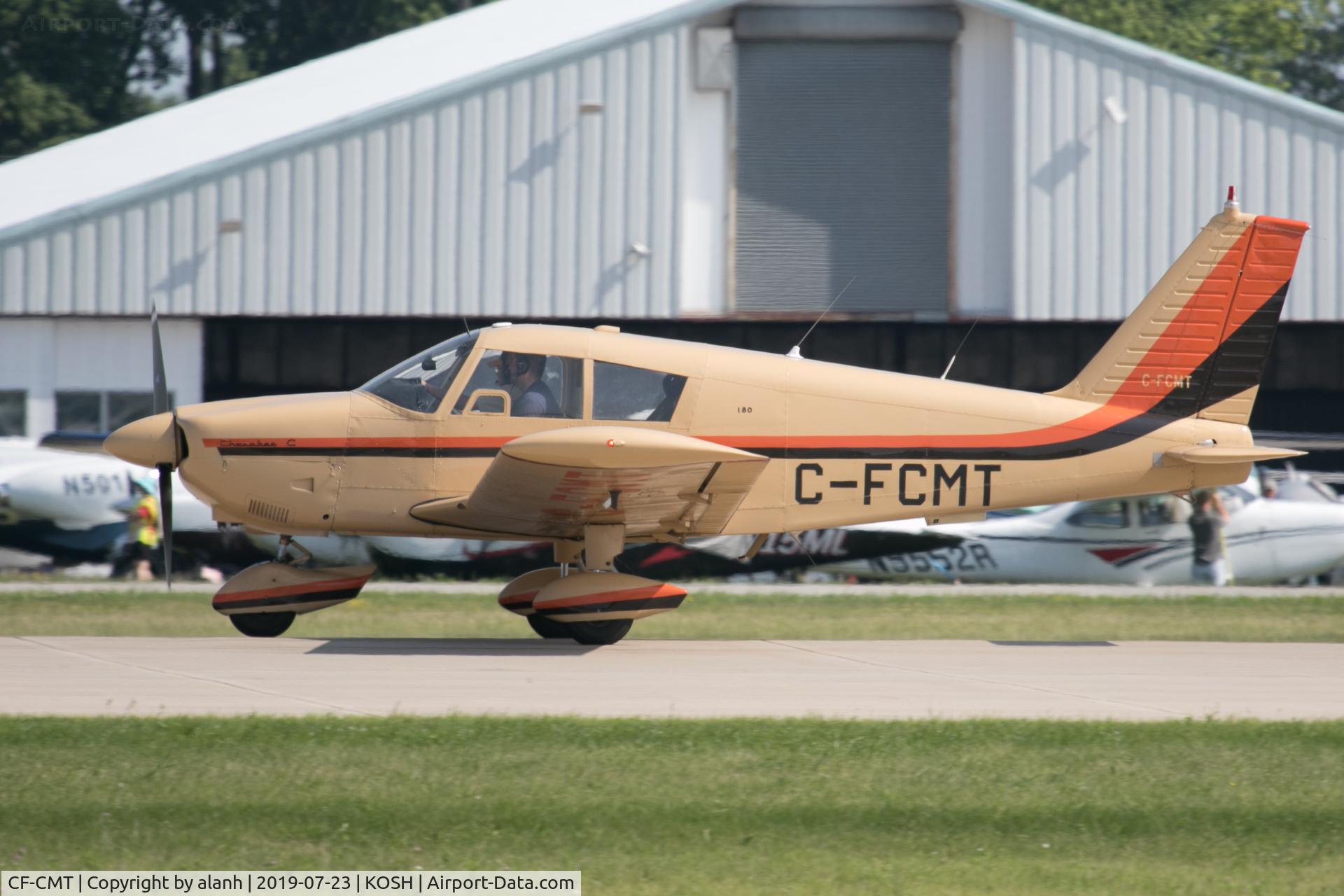 CF-CMT, 1965 Piper PA-28-180 C/N 28-2684, Arriving at AirVenture 2019