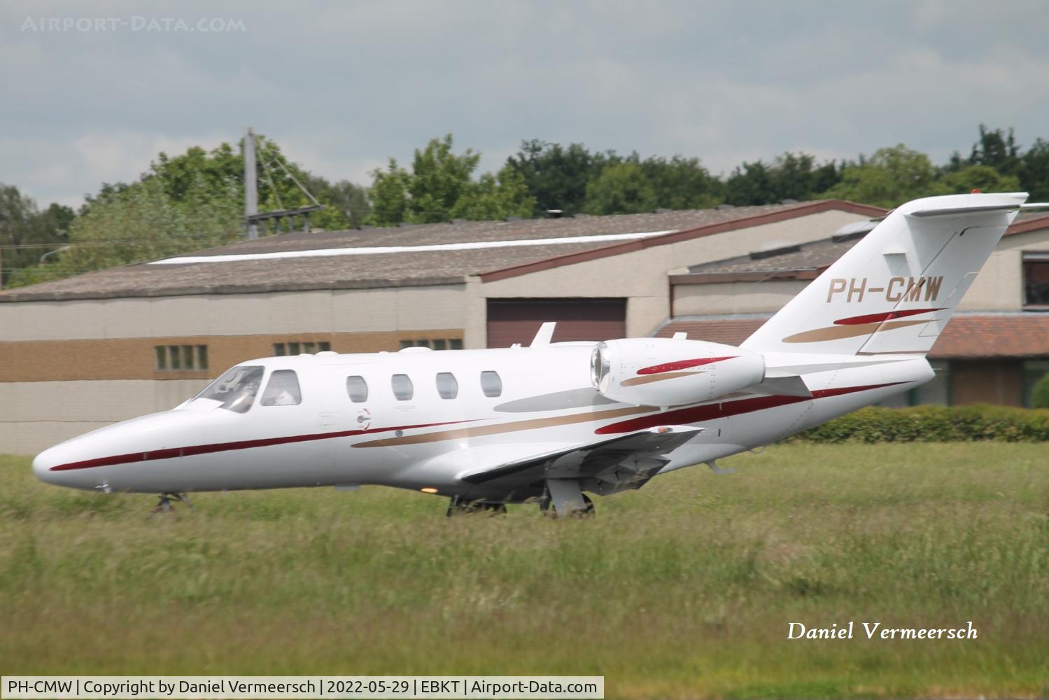 PH-CMW, 2006 Cessna 525 CitationJet CJ1+ C/N 525-0613, At Kortrijk Airport.