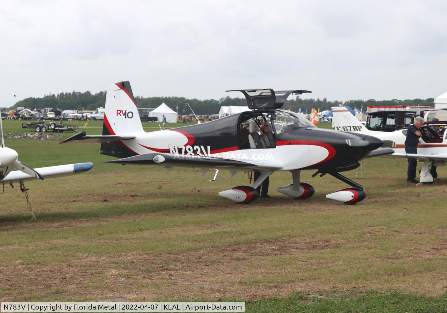 N783V, 2020 Vans RV-10 C/N 41763, Sun N Fun 2022