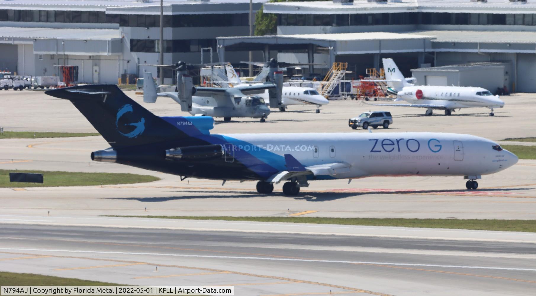 N794AJ, 1976 Boeing 727-227 C/N 21243, FLL 2022