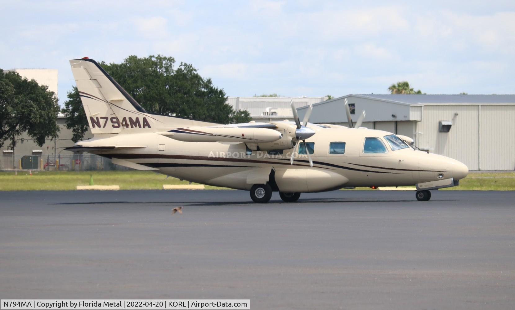 N794MA, 1980 Mitsubishi MU-2B-60 Marquise C/N 794SA, ORL 2022