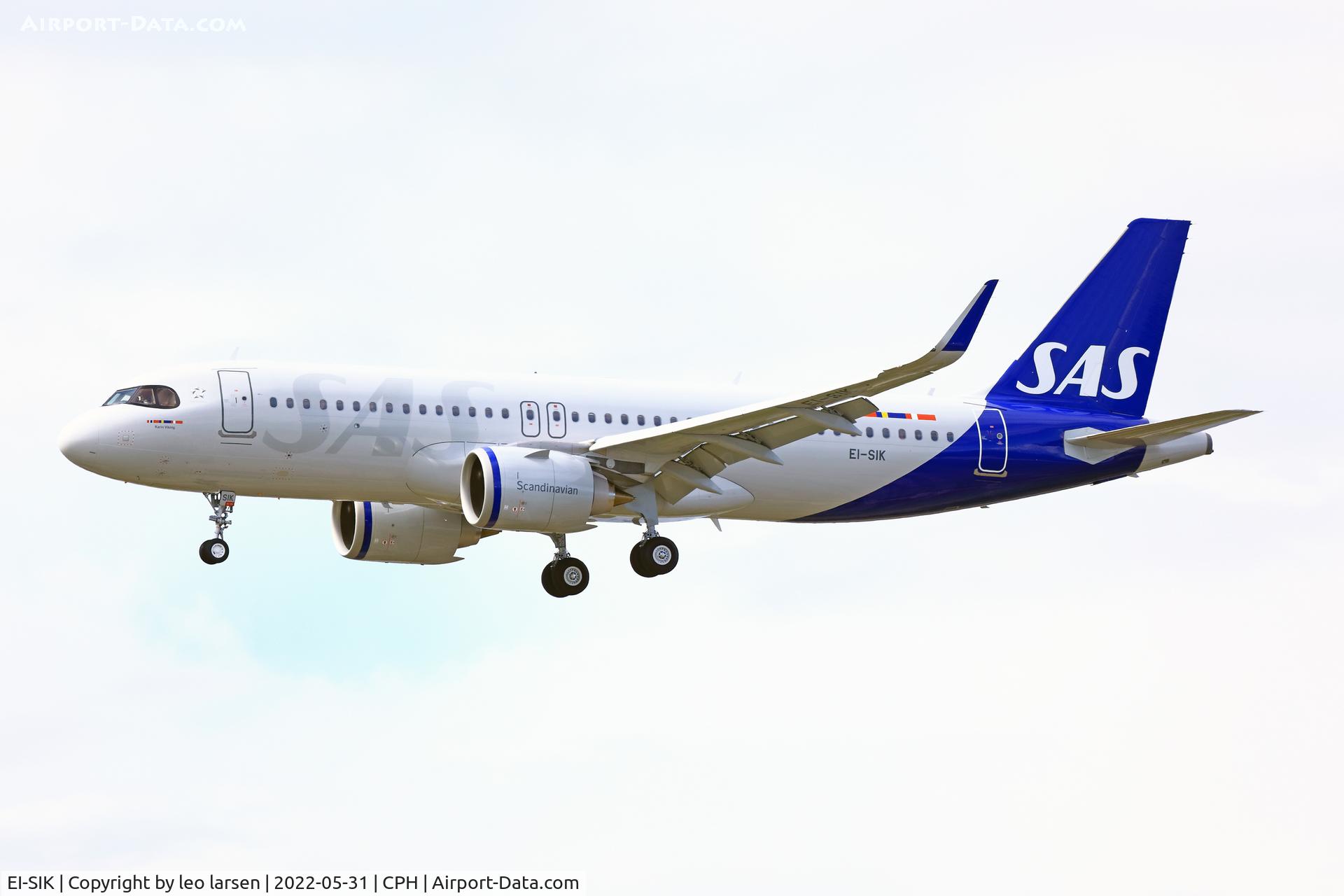 EI-SIK, 2022 Airbus A320-251N C/N 10716, Copenhagen 31.5.2022