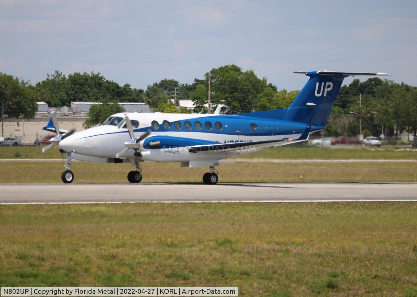 N802UP, 2013 Beechcraft B300 Super King Air C/N FL-885, ORL 2022