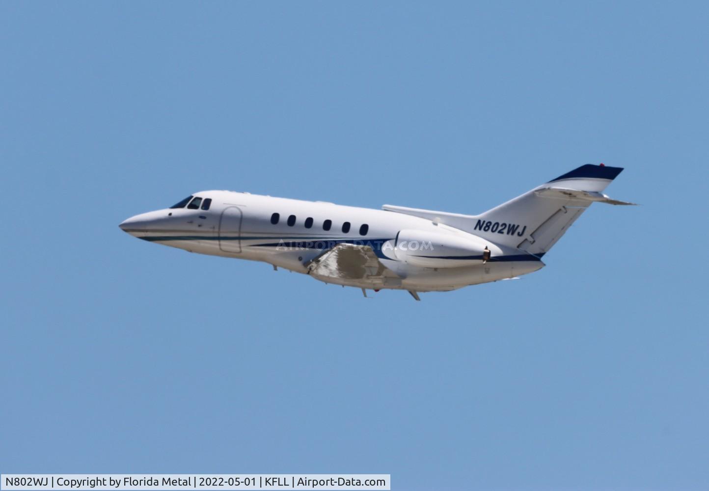 N802WJ, 1984 British Aerospace BAe.125 Series 800A C/N 258008, FLL 2022