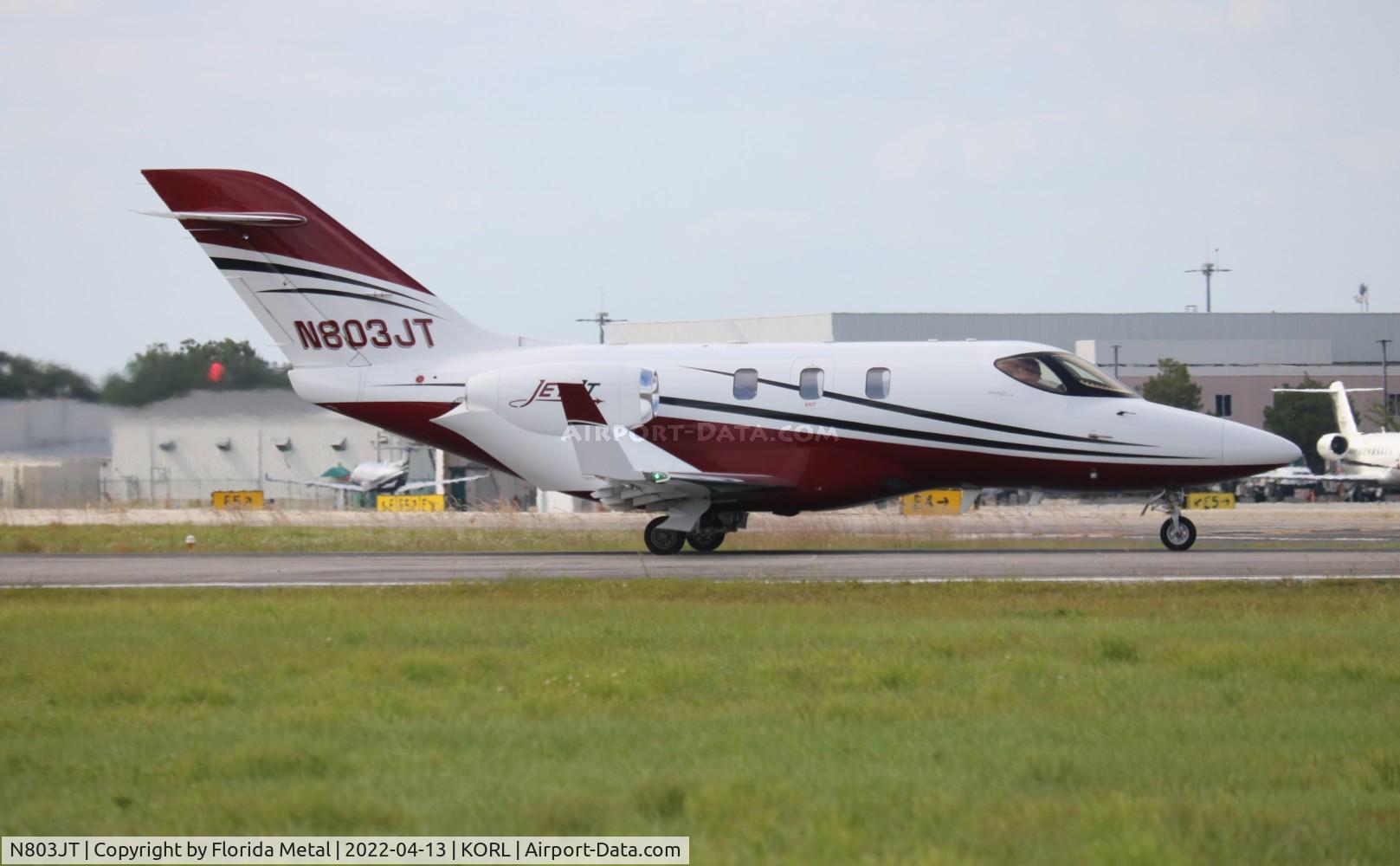 N803JT, 2021 Honda HA-420 HondaJet C/N 42000220, ORL 2022