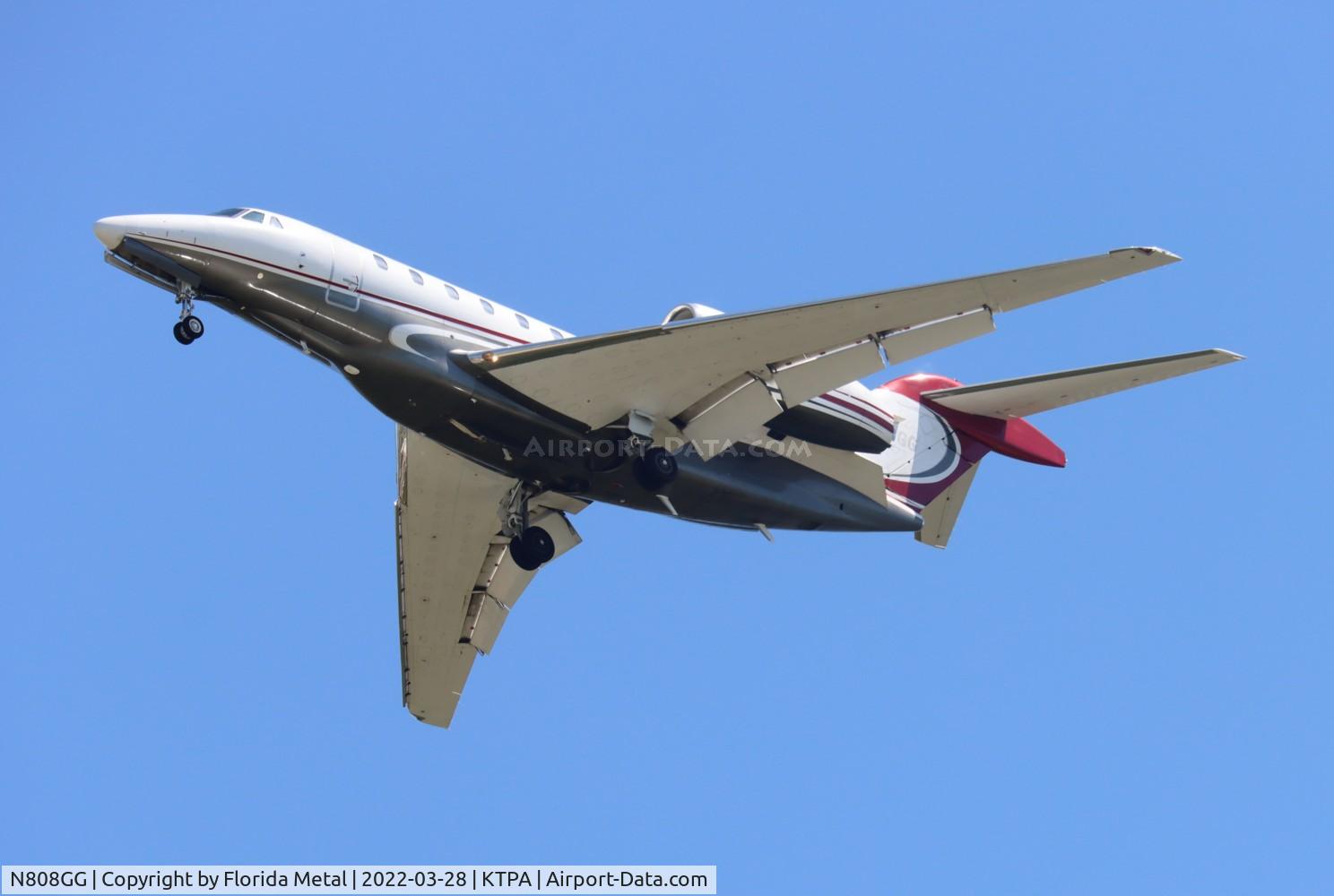 N808GG, 1997 Cessna 750 Citation X C/N 750-0033, TPA 2022