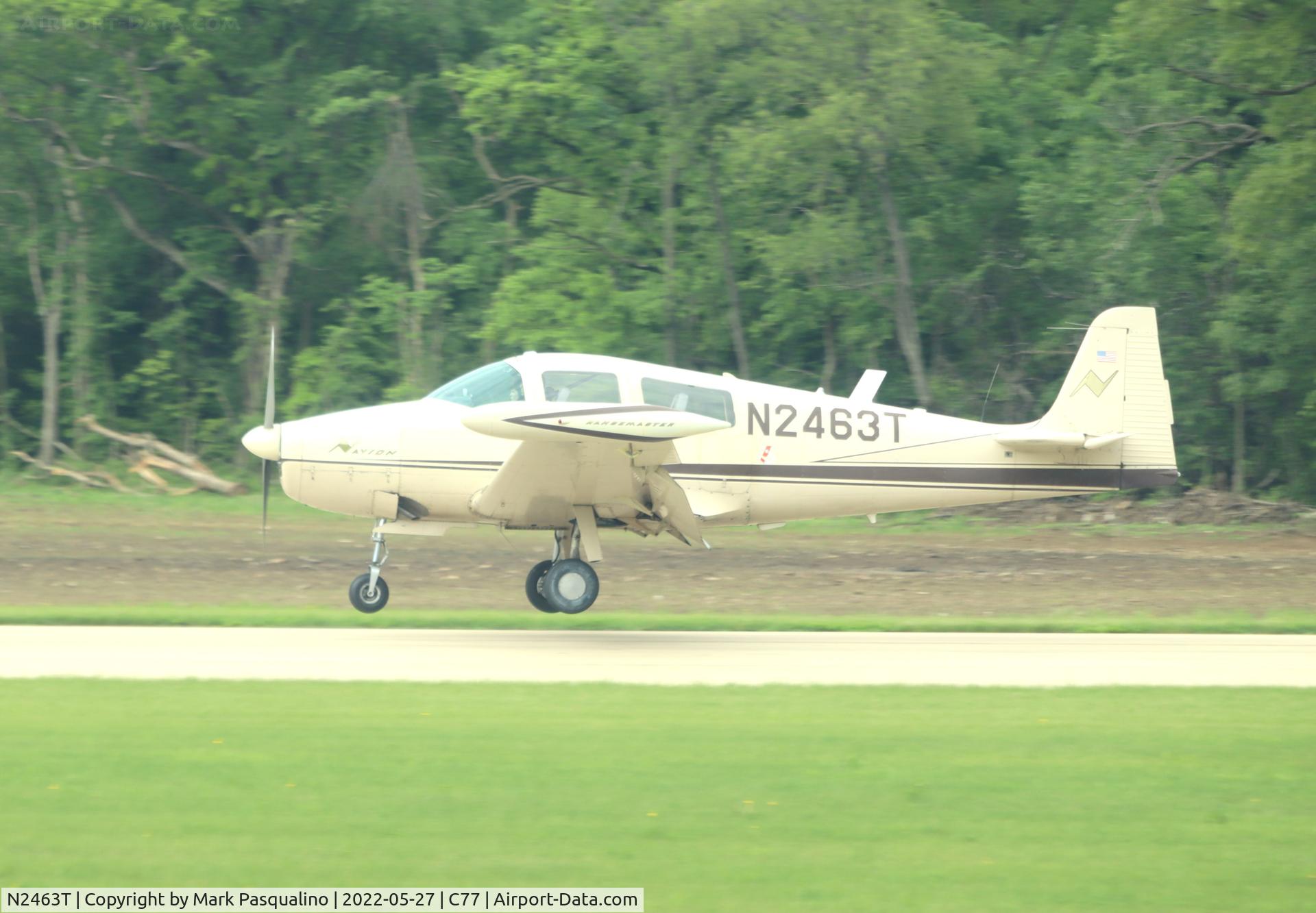 N2463T, 1962 Navion Rangemaster G C/N NAV-4-2463, Navion Rangemaster G