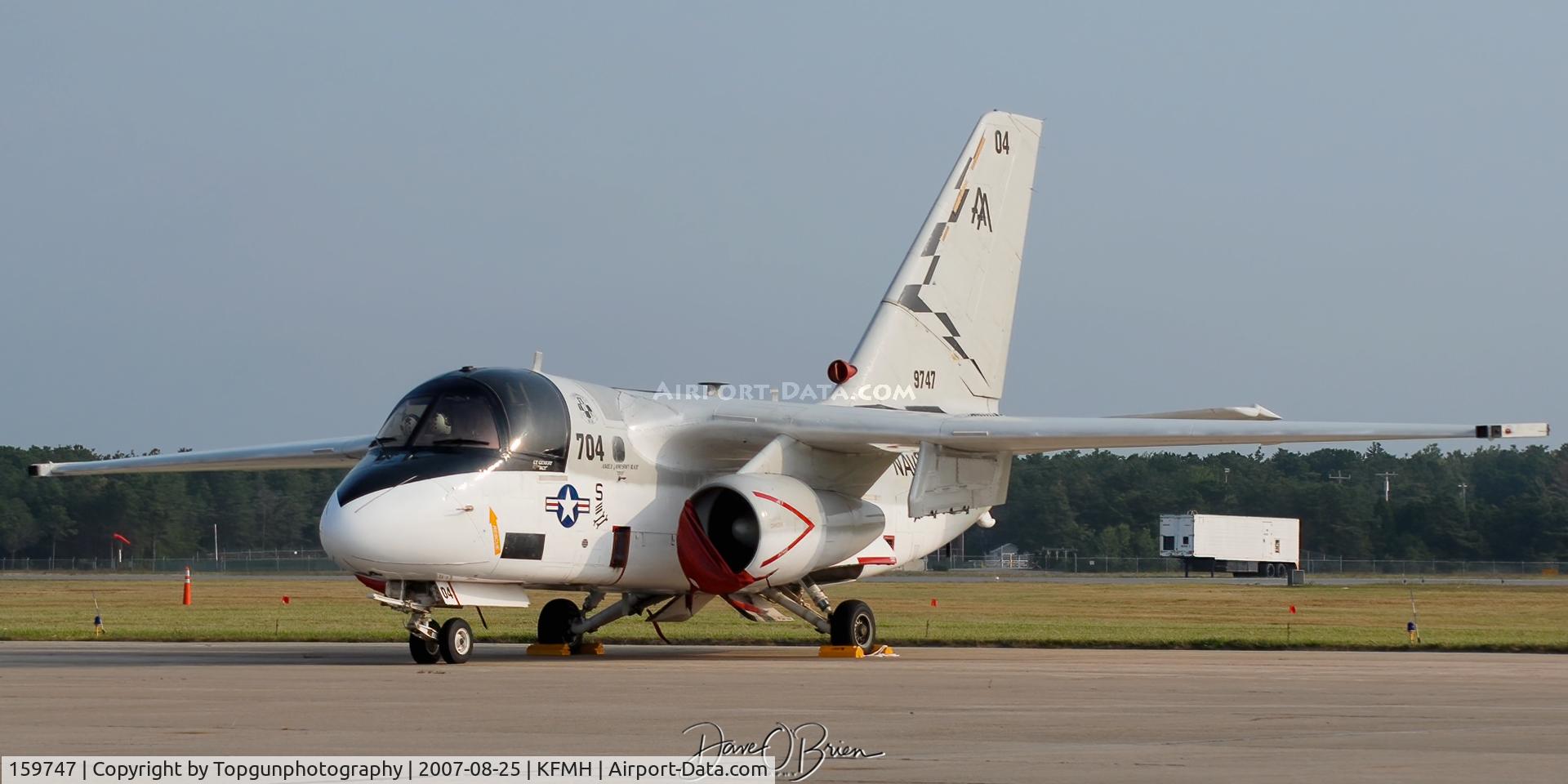 159747, Lockheed S-3A Viking C/N 394A-1076, S-3 Viking Demo on the hot ramp