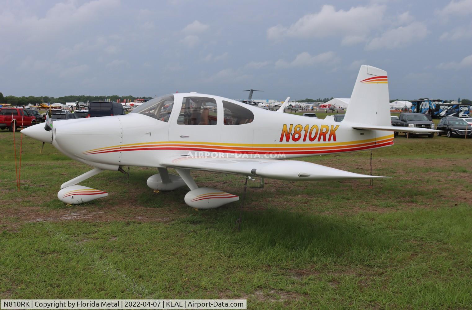 N810RK, 2019 Vans RV-10 C/N 1341, Sun N Fun 2022