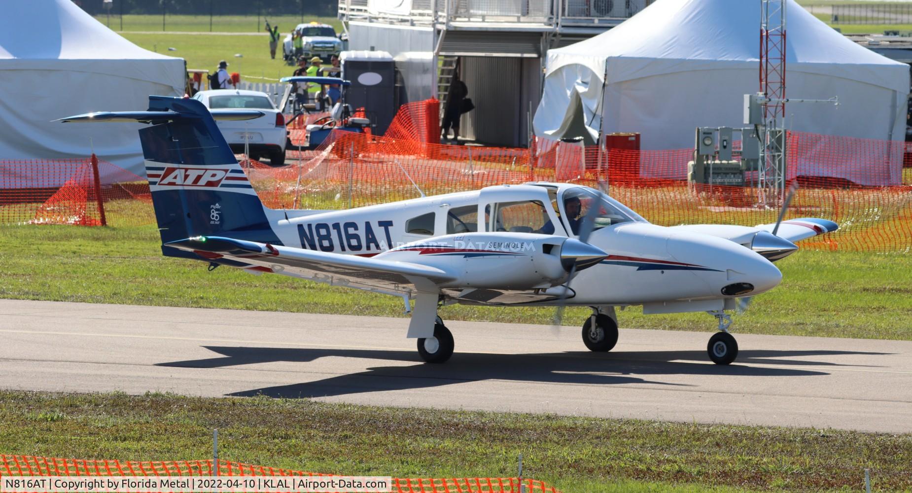 N816AT, 2022 Piper PA-44-180 Seminole C/N 4496535, Sun N Fun 2022