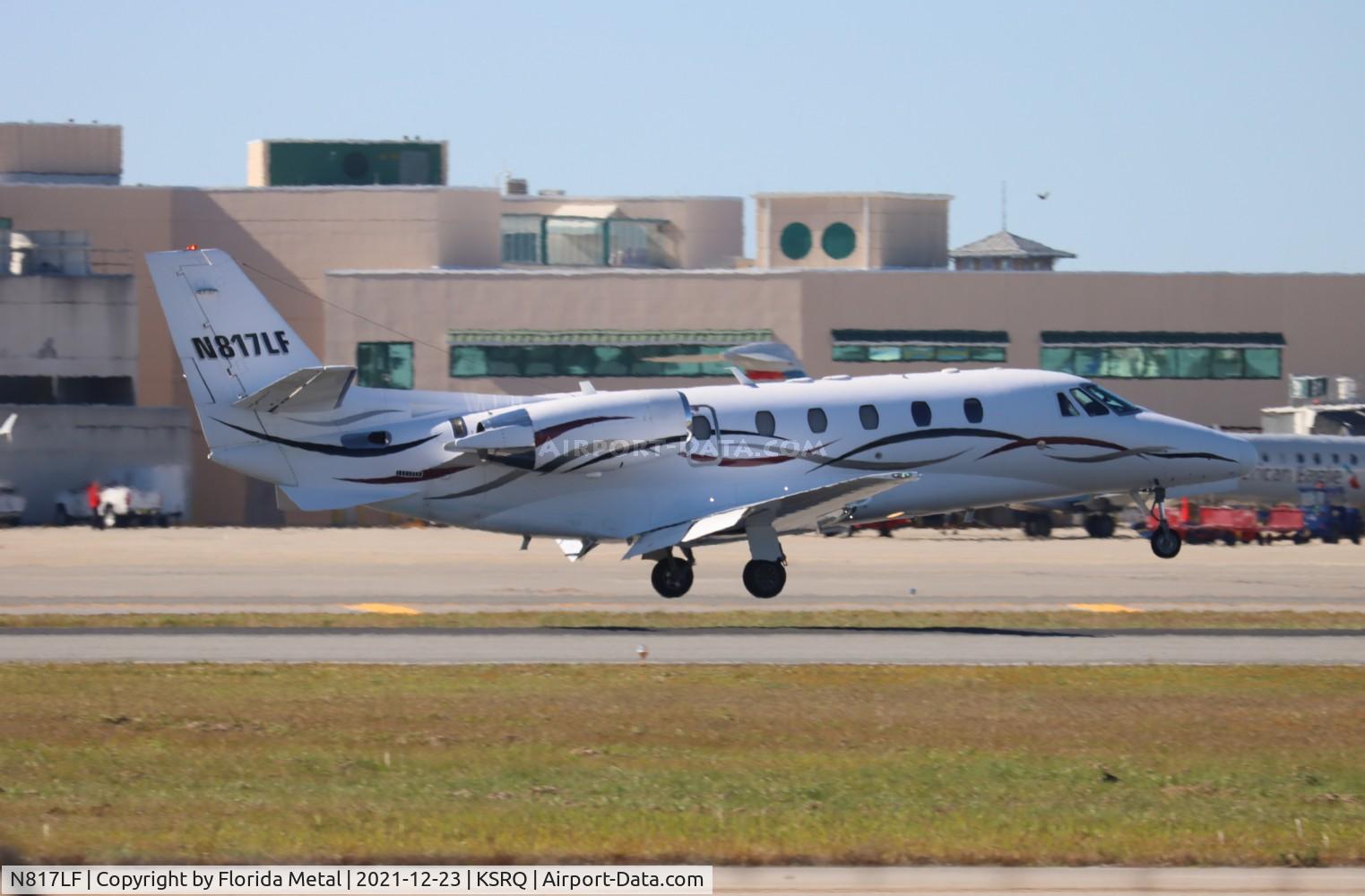 N817LF, 2001 Cessna 560 Citation Excel C/N 560-5150, SRQ 2021