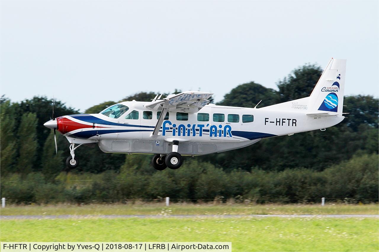 F-HFTR, 2008 Cessna 208B Grand Caravan C/N 208B-2041, Cessna 208B Grand Caravan, Landing rwy 25L, Brest-Bretagne airport (LFRB-BES)