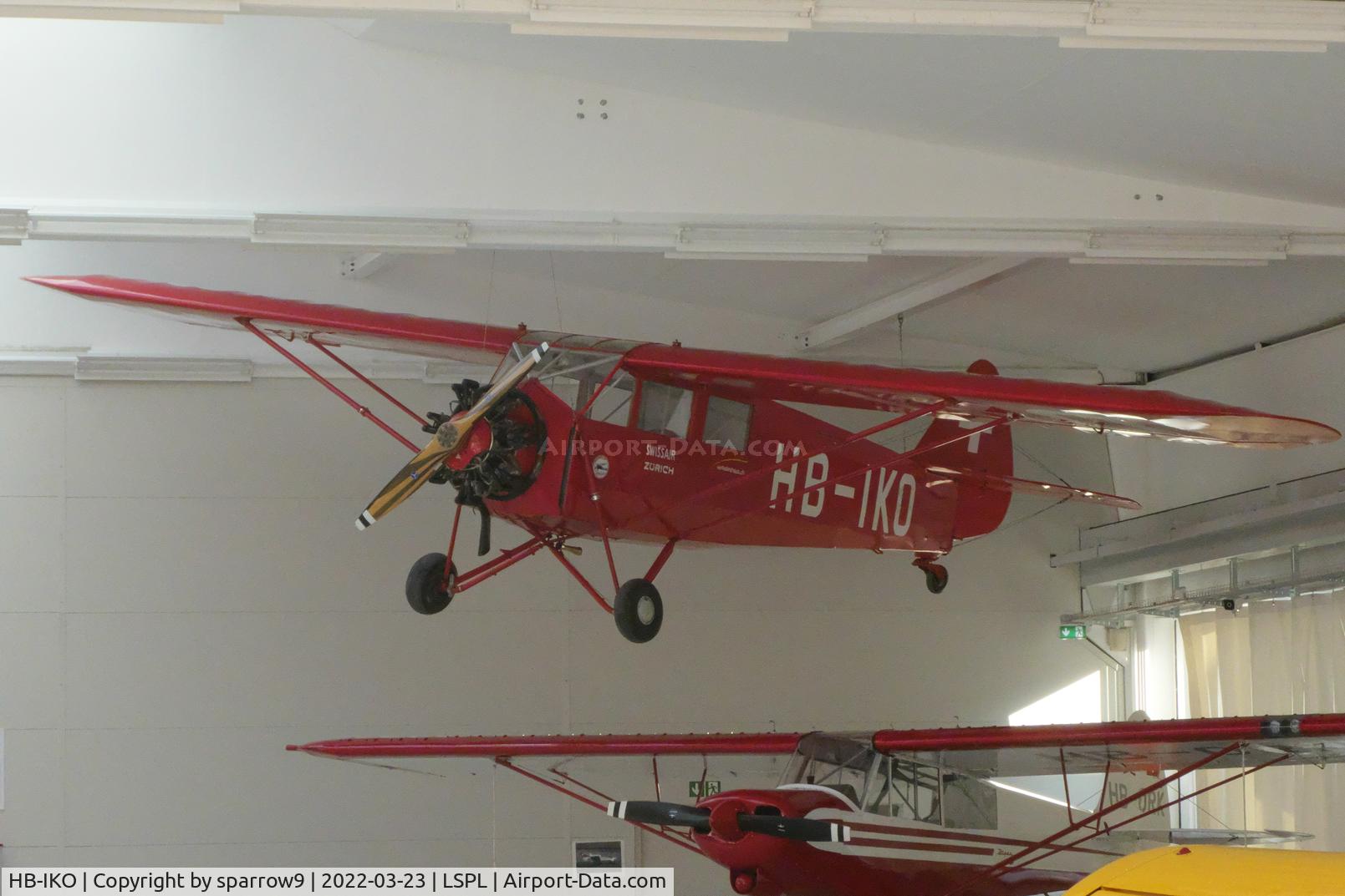 HB-IKO, 1934 Comte AC-4B Gentleman C/N 034, Now in the museum Oberaargau at Langenthal-Bleienbach
