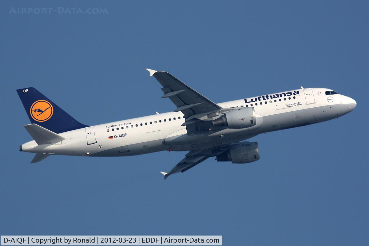 D-AIQF, 1991 Airbus A320-211 C/N 216, at fra