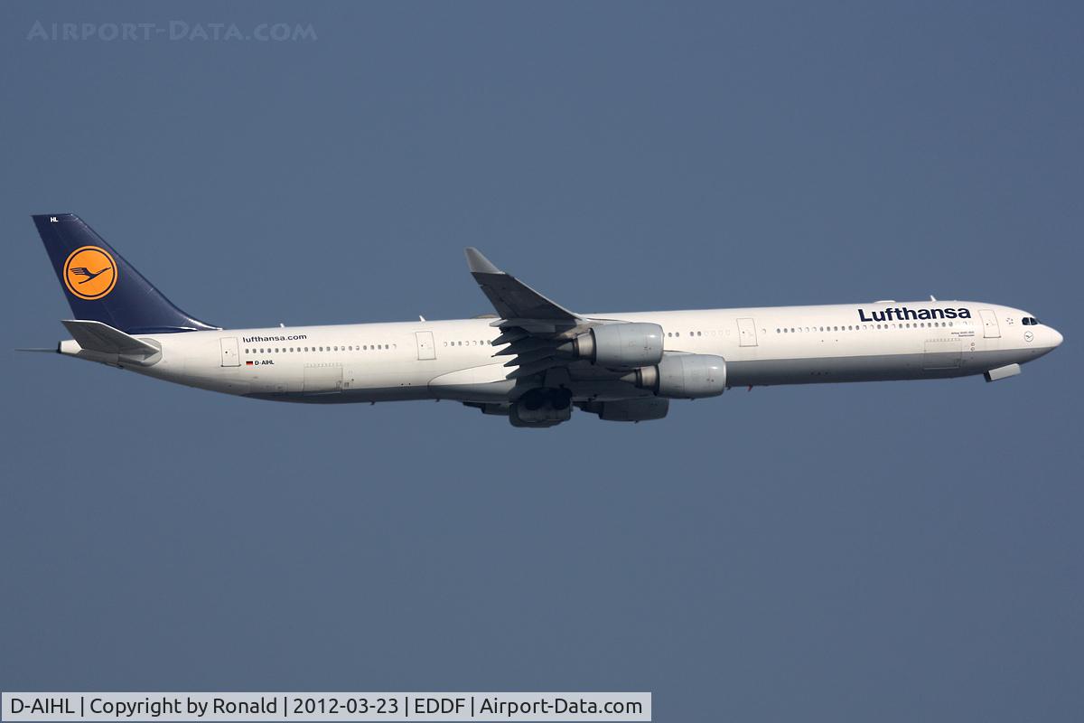 D-AIHL, 2004 Airbus A340-642 C/N 583, at fra