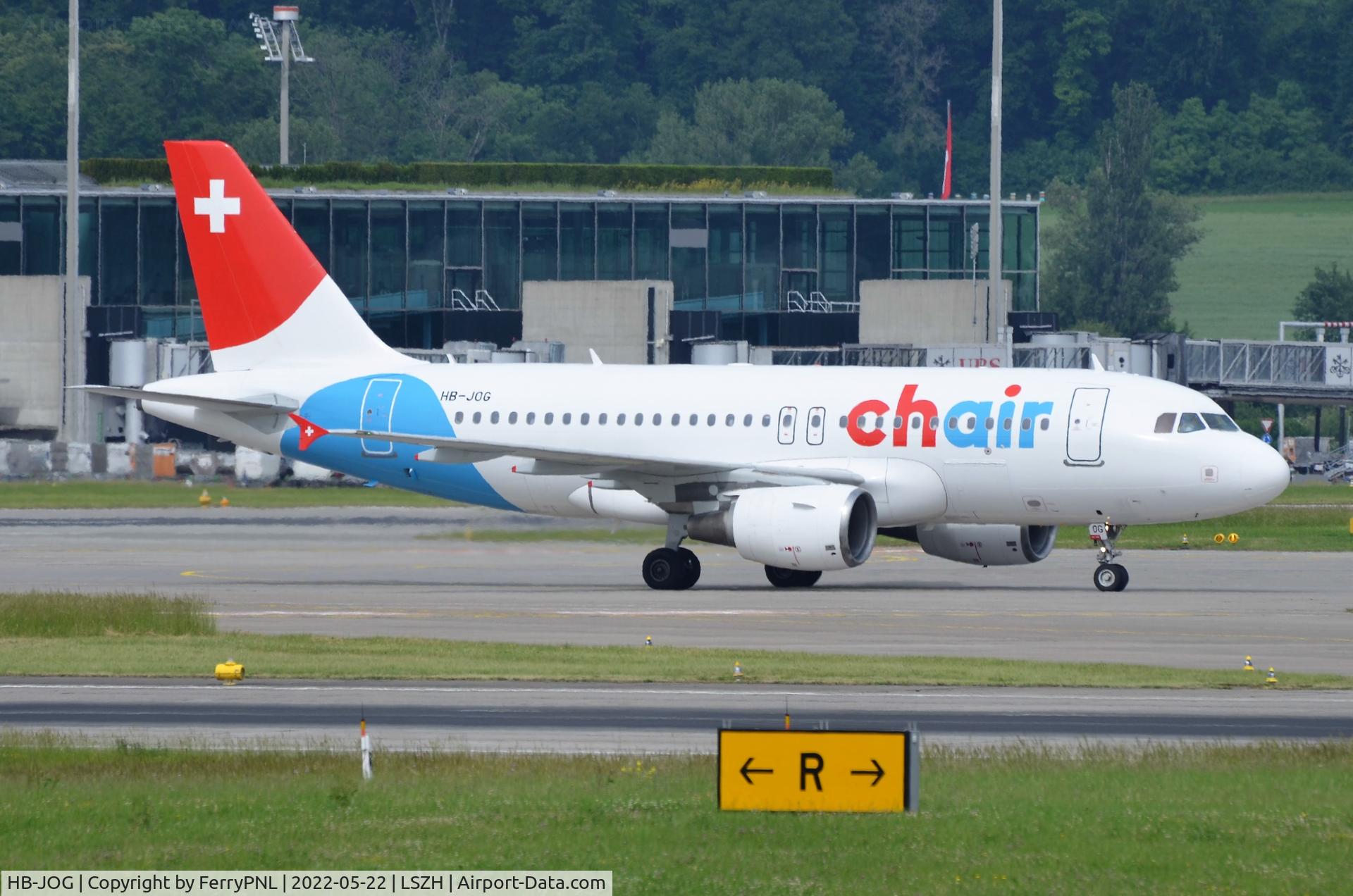 HB-JOG, 2009 Airbus A319-112 C/N 3818, Arrival of CHAir A319