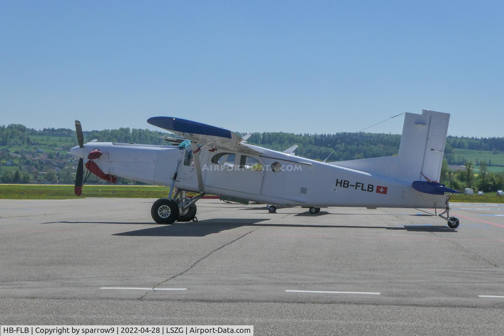 HB-FLB, 1994 Pilatus PC-6/B2-H4 C/N 906, This airplane was reregistered 2010-12-22 to its former registration, current owner is Airtrails Trading GmbH.
