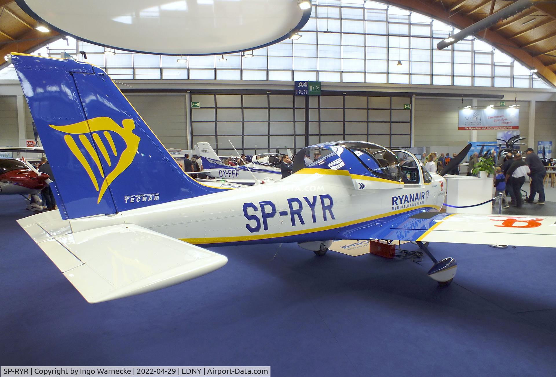 SP-RYR, 2022 Tecnam P-Mentor C/N 1002, Tecnam P-Mentor at the AERO 2022, Friedrichshafen