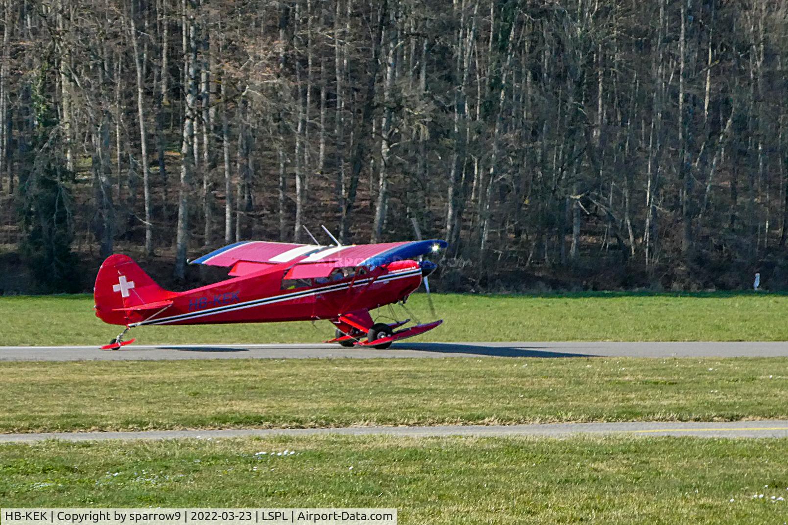 HB-KEK, 1995 Aviat A-1 Husky C/N 1278, At Langenthal-Bleienbach